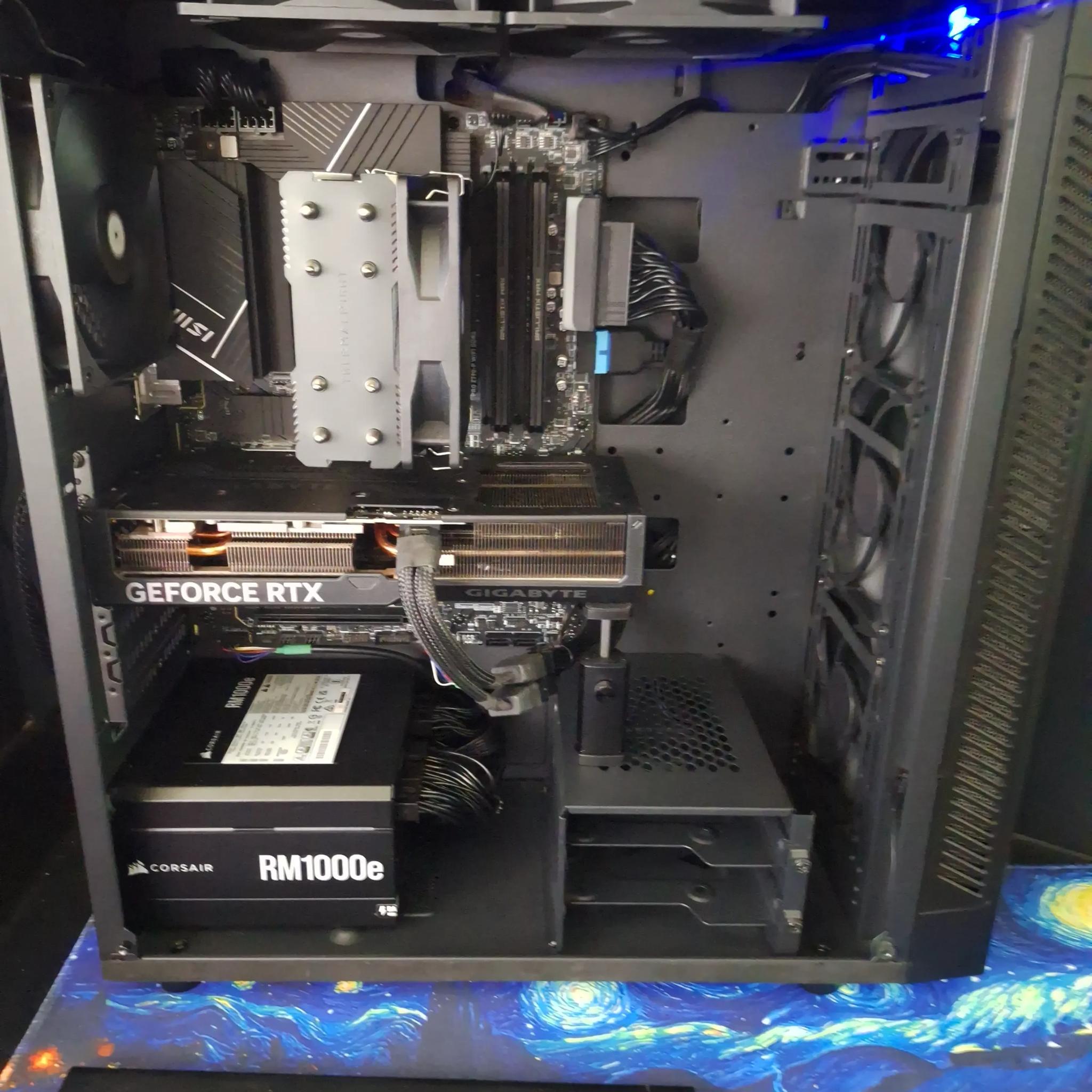 🔥 High-Performance Build – i5-14600KF | RTX 4070 Super OC | 4400MHz DDR4 | 1TB NVMe | 1000W PSU 🔥