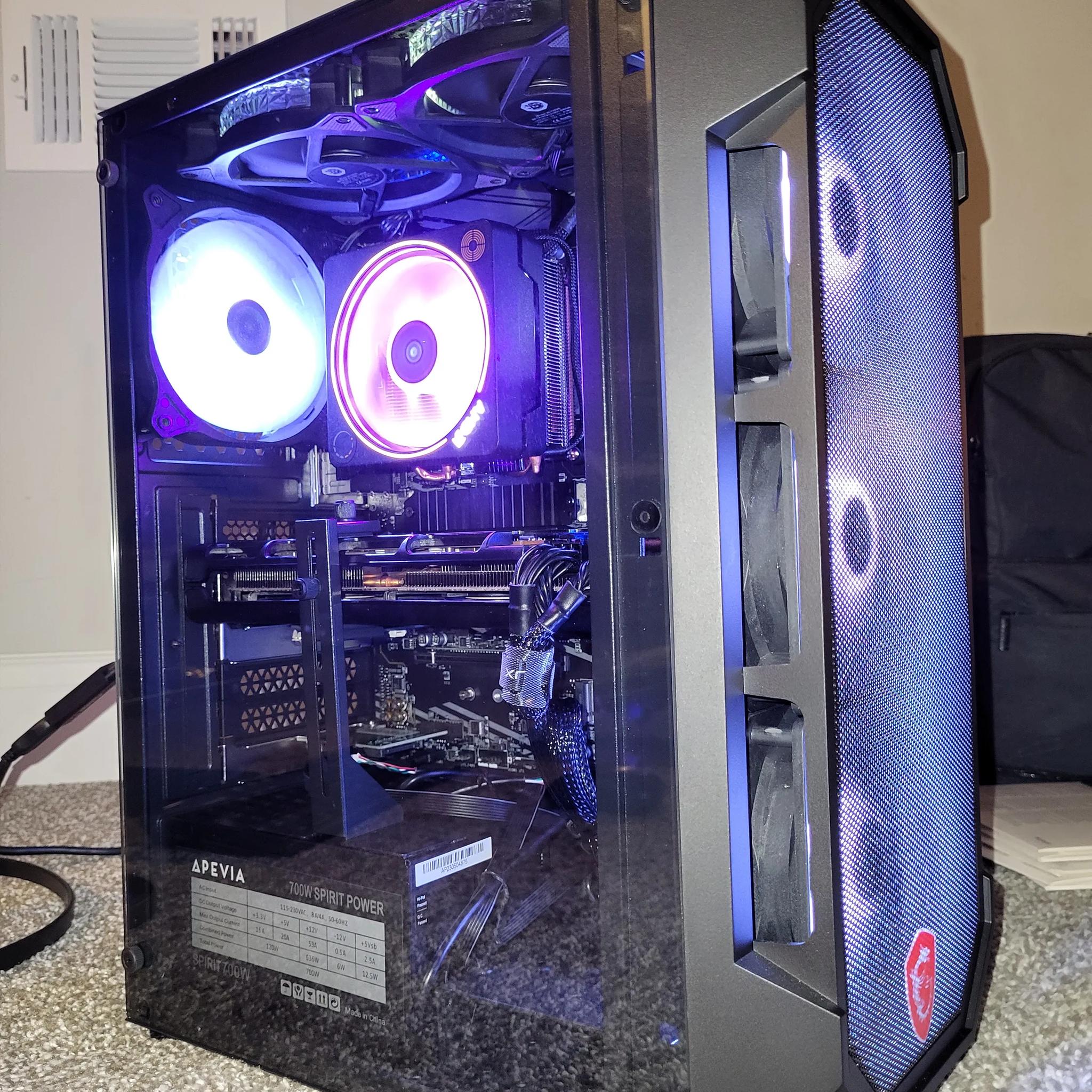 Custom Desktop PC, 16Gb Ram, 5700xt