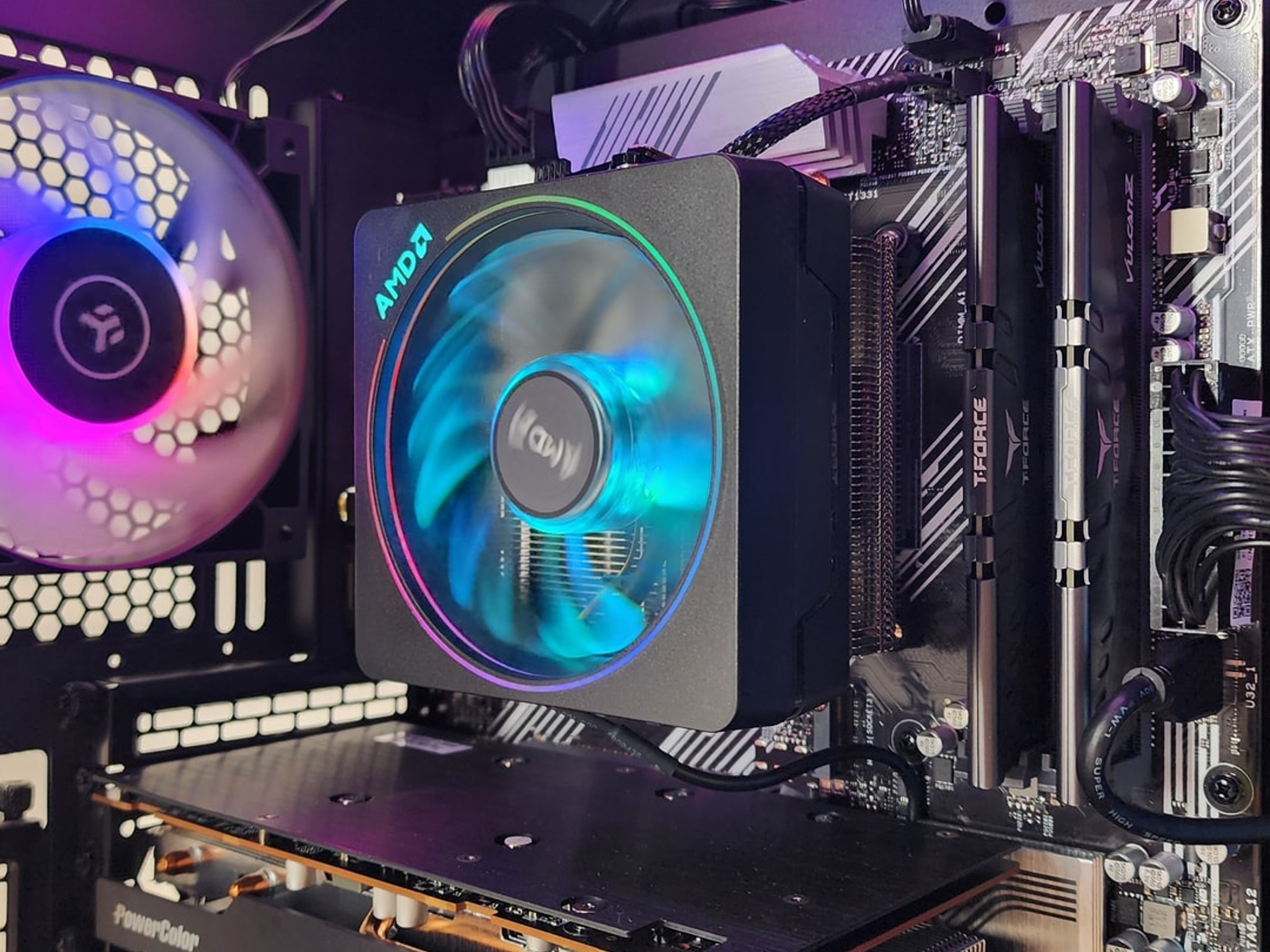 Gaming PC Ryzen 5 5500 16GB RAM 1TB SSD RX 7600 8GB Windows 11 Computer