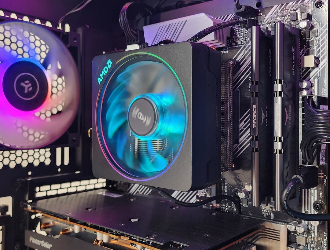 Gaming PC Ryzen 5 5500 16GB RAM 1TB SSD RX 7600 8GB Windows 11 Computer