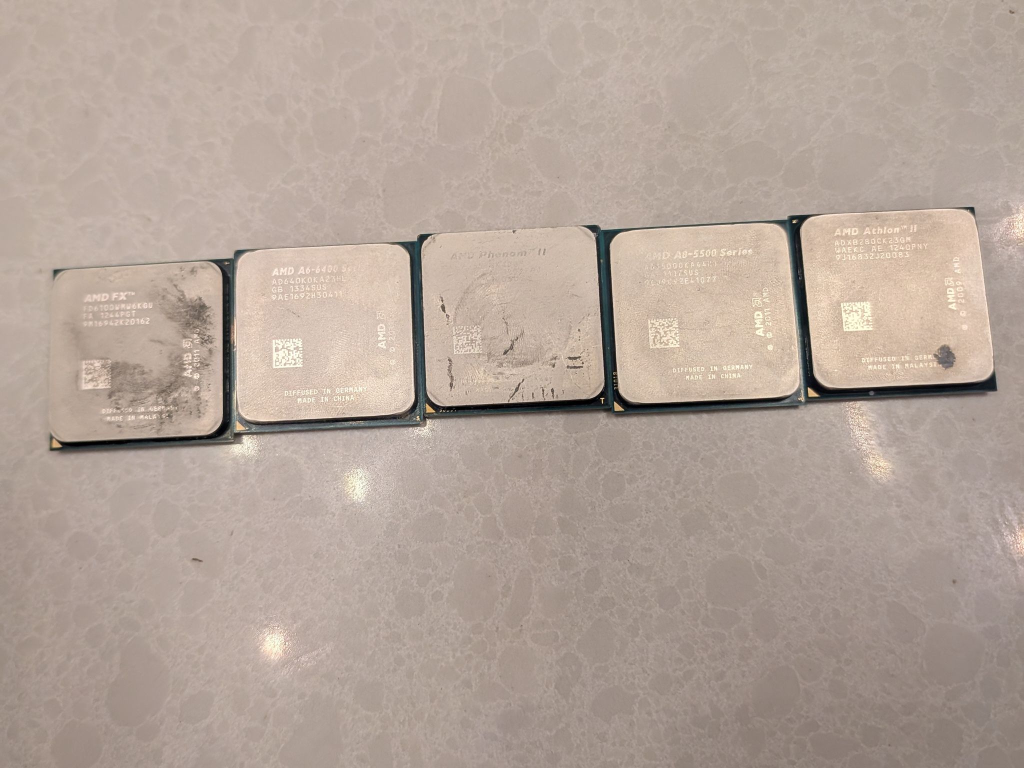 RX 580 I5 2500K 4GB And 2GB RAM 6 AMD CPUS