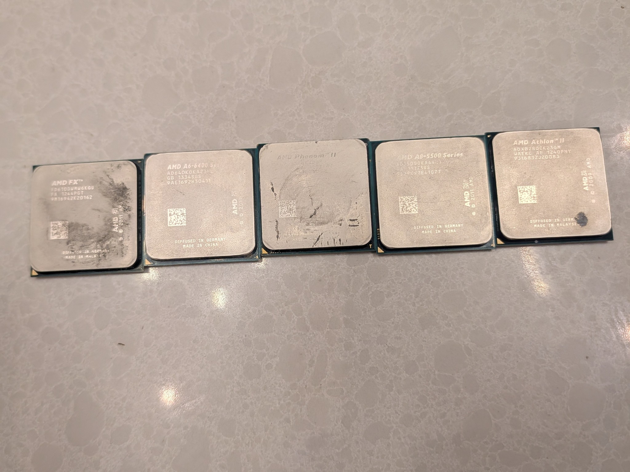 RX 580 I5 2500K 4GB And 2GB RAM 6 AMD CPUS