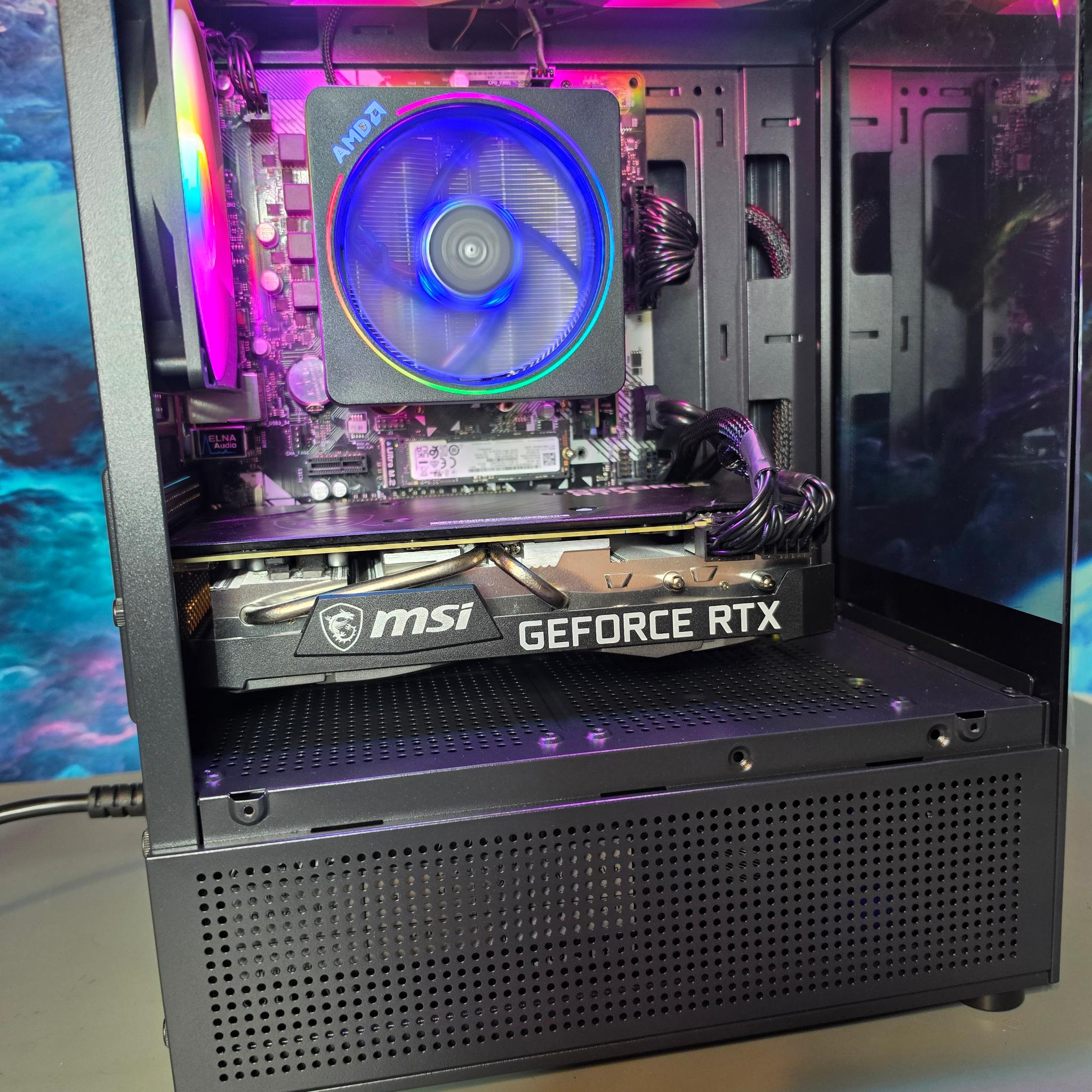 MSI RTX 3070 8gb + Ryzen 5500 PC Build #82