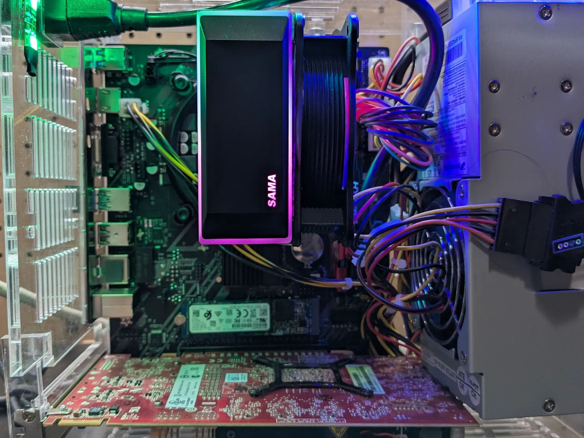 60 FPS Fortnite | 180 Day Warranty | See-Through Case, i5-3550S, 16GB RAM, 2GB GPU, 512GB SSD, Win10