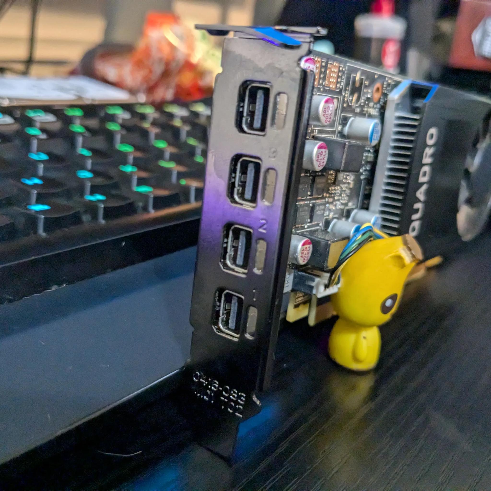 Low Profile SFF Nvidia Quadro P600 2GB 4x Mini DP | Budget gaming, workstation, better than GT 1030