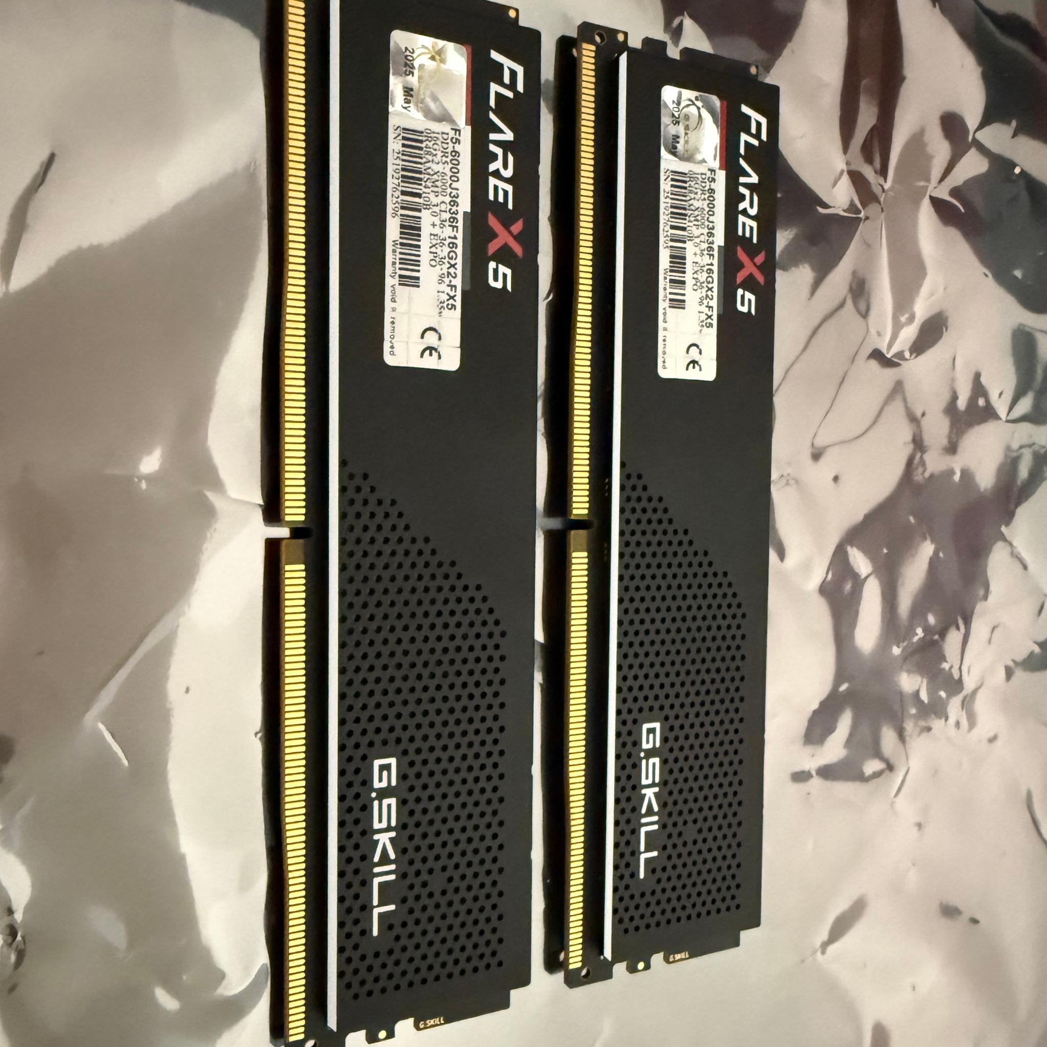 32GB DDR5 G.Skill Flare X5 | 6000 MTS