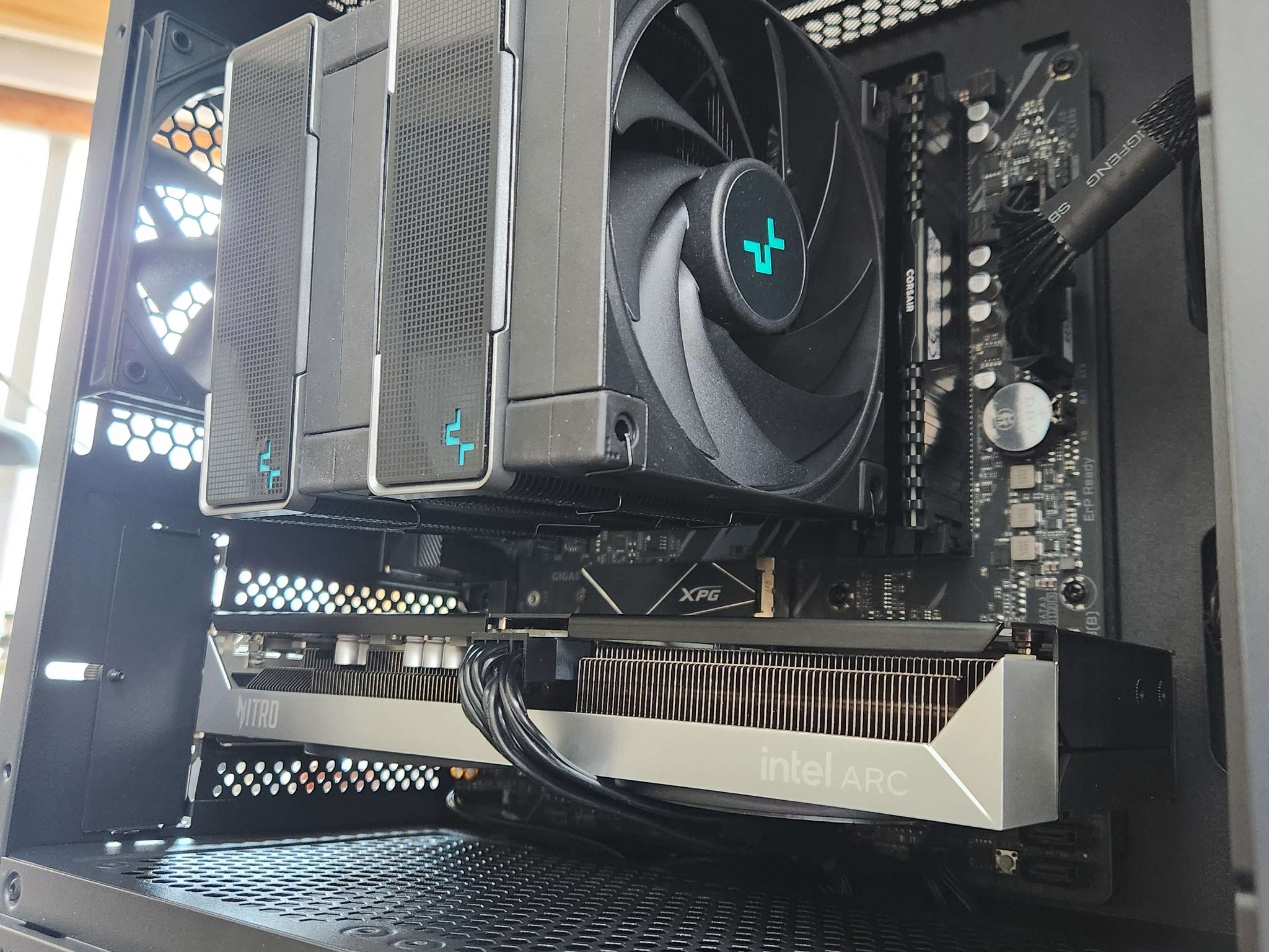 🍀Intel Arc B580 | Ryzen 5 5600X | 32GB DDR4 | 2TB NVMe | WiFi | Windows 11