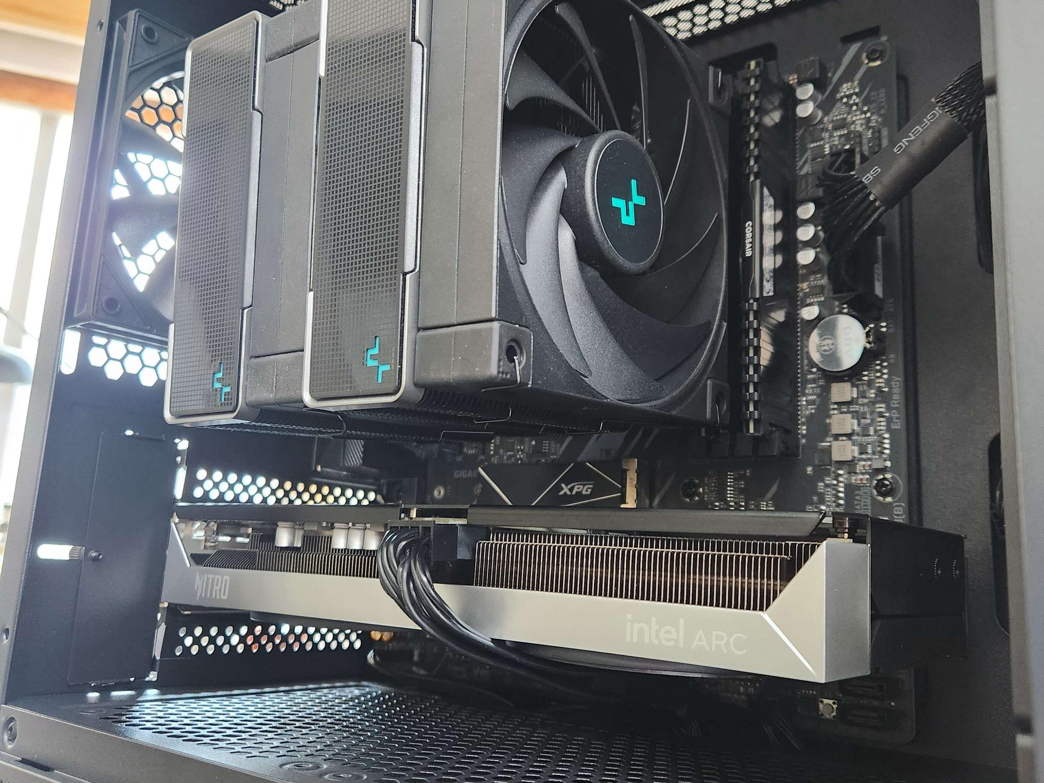 🍀Intel Arc B580 | Ryzen 5 5600X | 32GB DDR4 | 2TB NVMe | WiFi | Windows 11