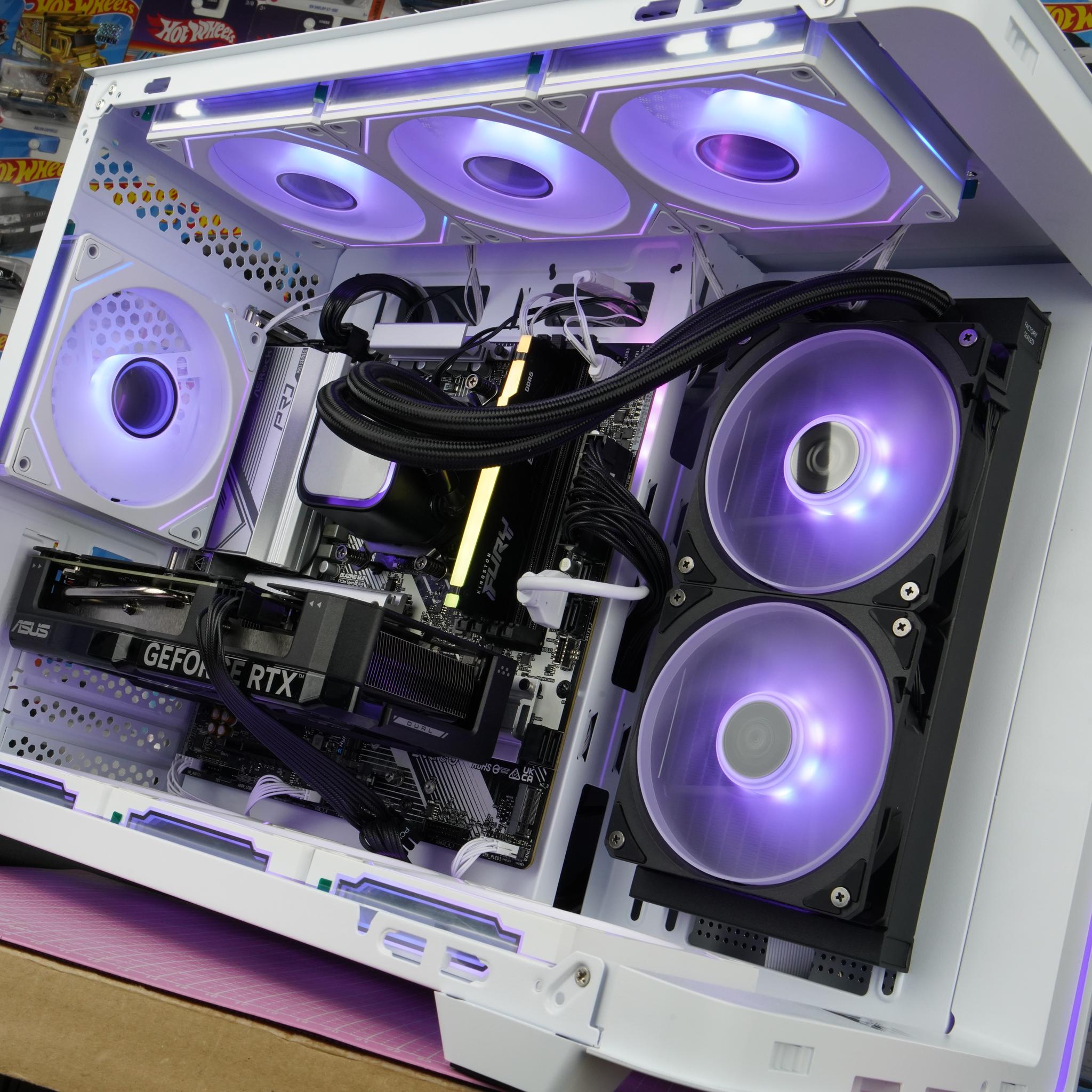 🟣 AMETHYST - RTX 4060 | Ryzen 5 9600X | 16GB DDR5 | 1TB | WiFi/BT Gaming PC 🟣