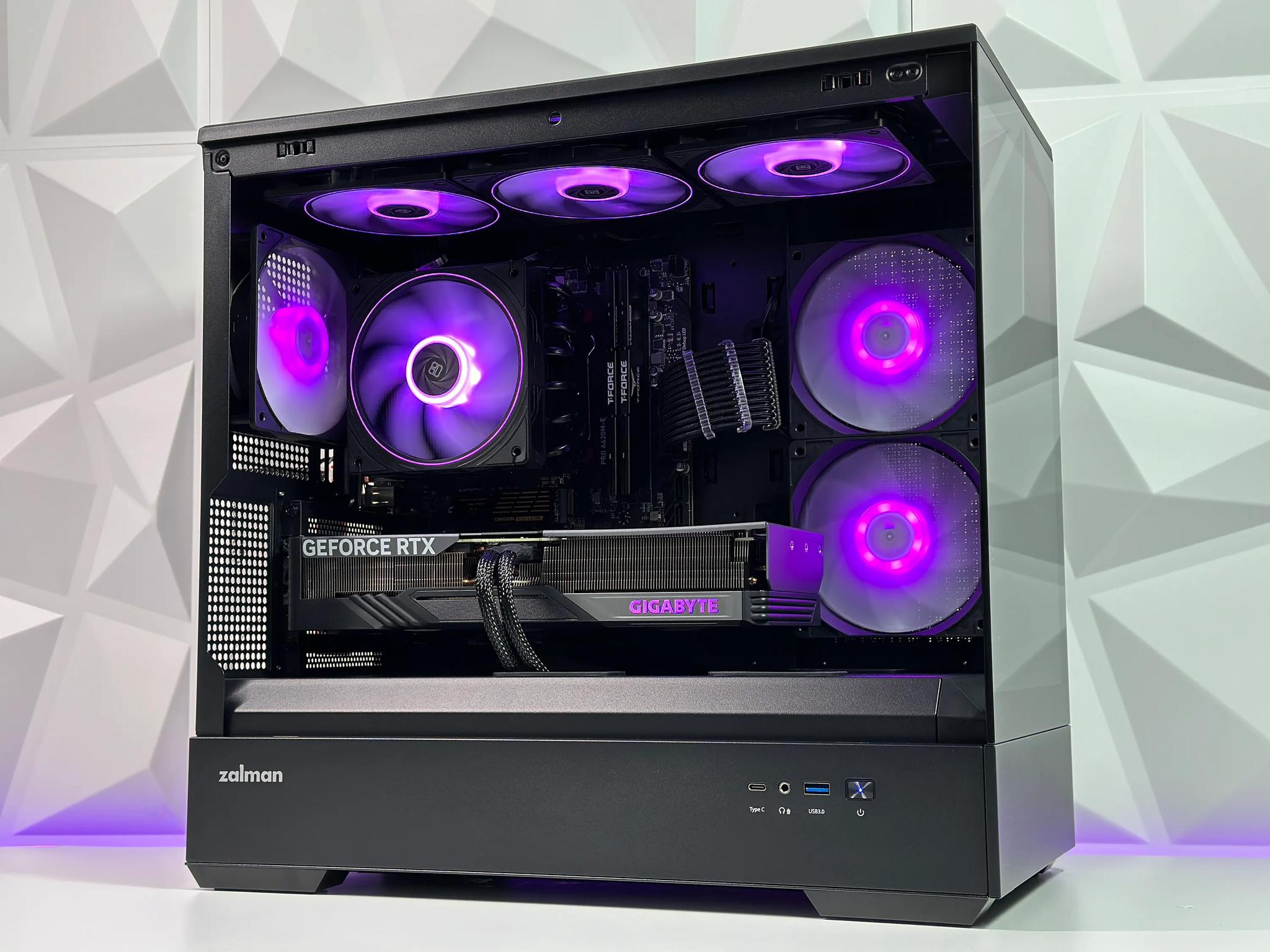 🌌🌑Dark Nebula Gaming PC🔭Nvidia RTX 4070 12GB🔭Ryzen 5 7500F🔭32GB DDR5🔭1TB NVME GEN4