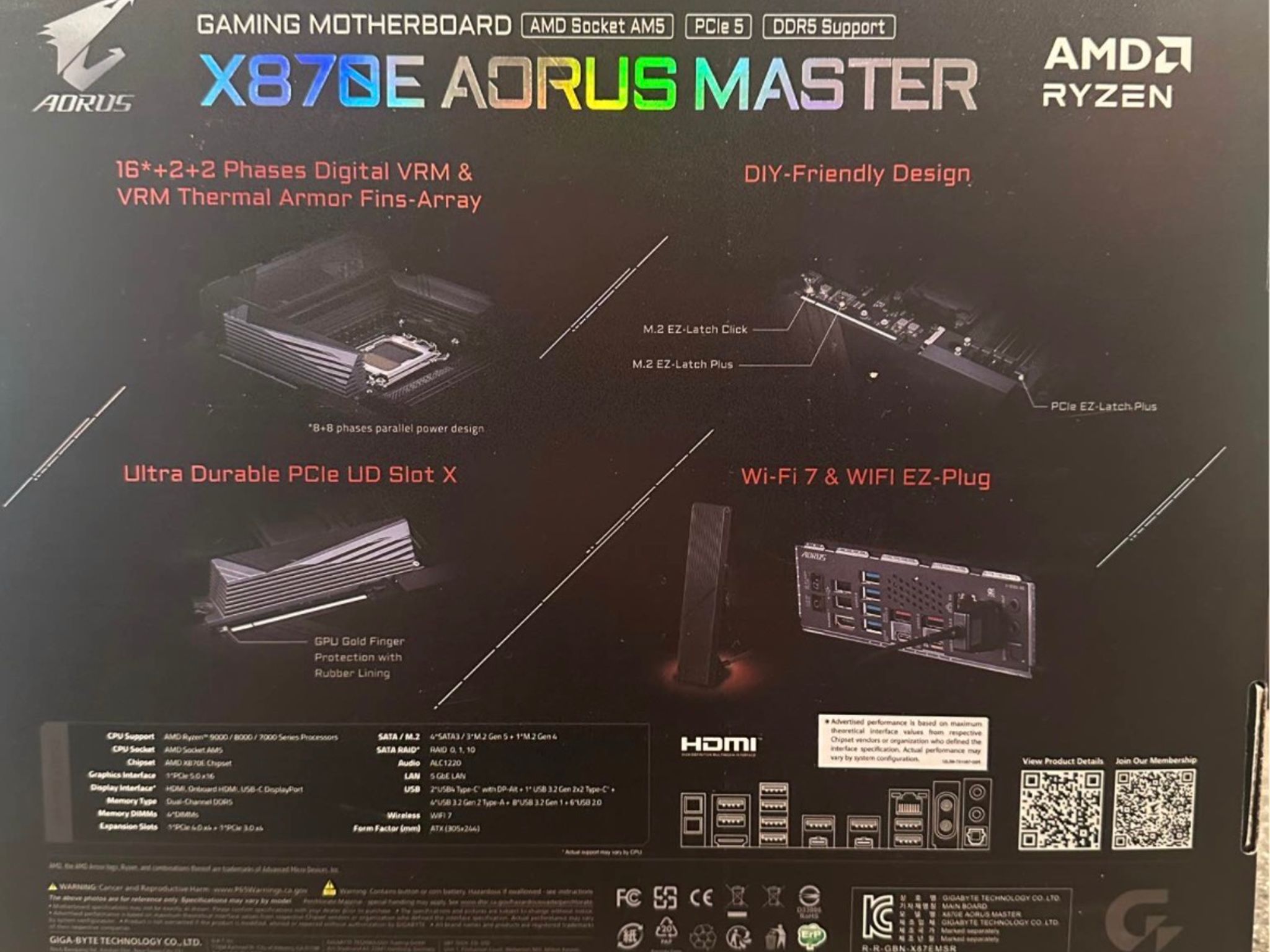NEW Aorus X870E Master