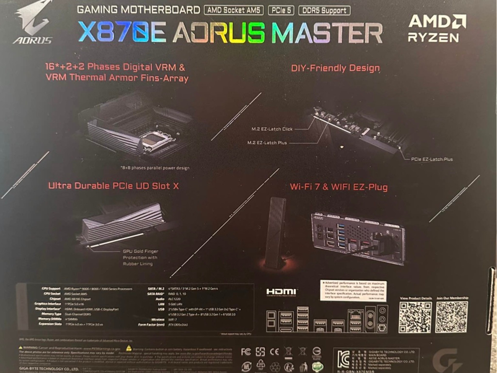 NEW Aorus X870E Master
