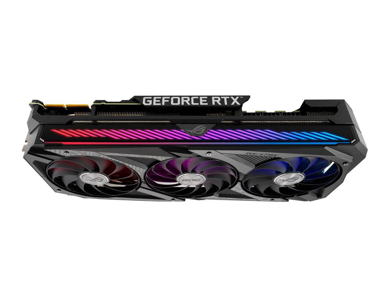 ASUS GeForce RTX 3090 24GB ROG STRIX OC GAMING - GDDR6X Video Graphics Card GPU