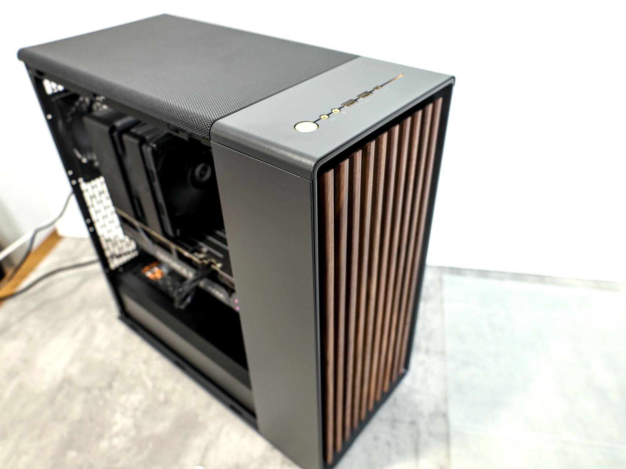 Fractal North 9600X+5070 1440P/4K Build