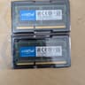 Crucial 2x16 32gb DDR3 SODIMM