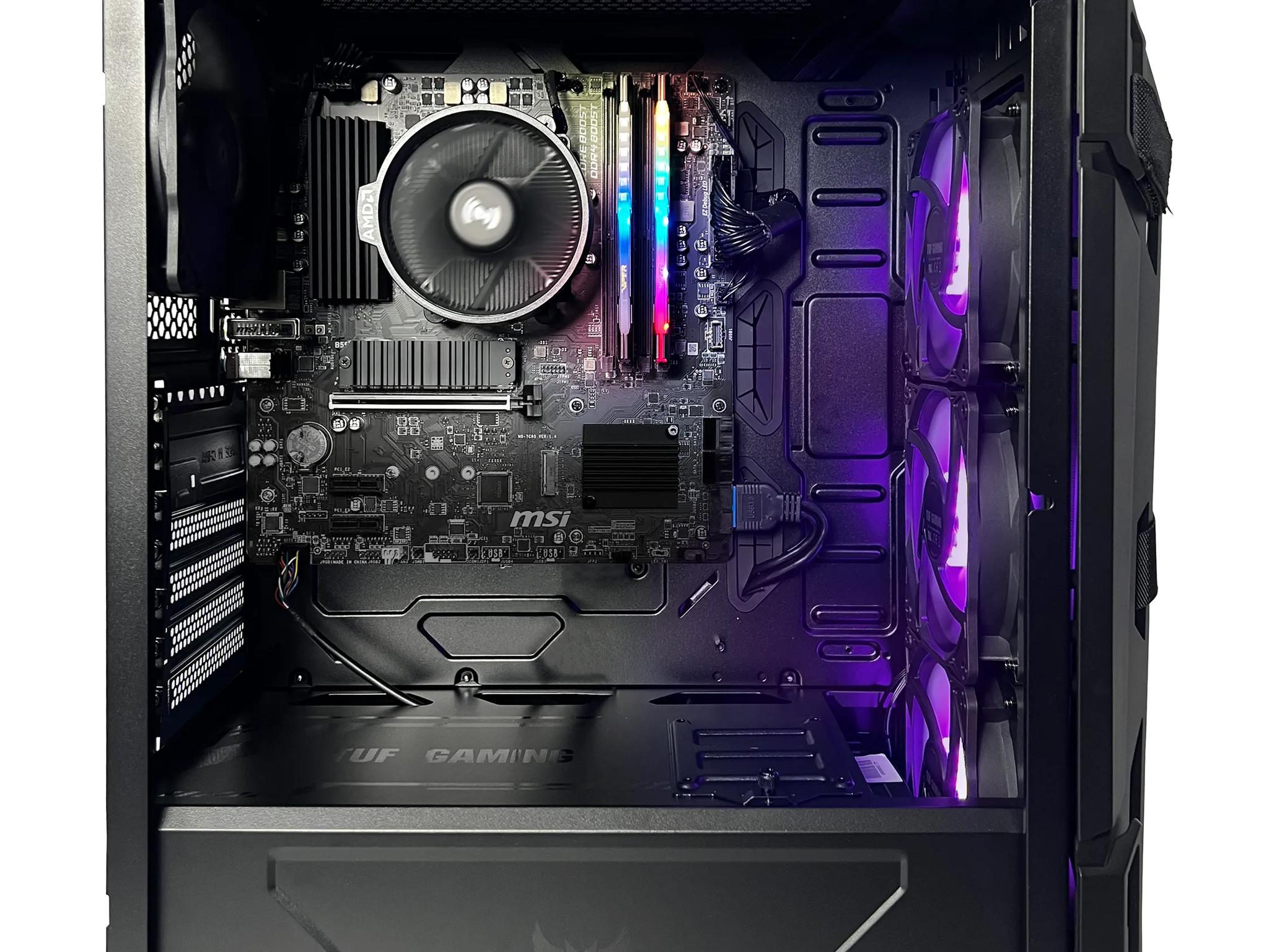 NSX by ASUS PC | AMD R5 5600G | 16GB RAM | 480SSD | ASUS CASE | Win 11 Home | Integrated Graphics