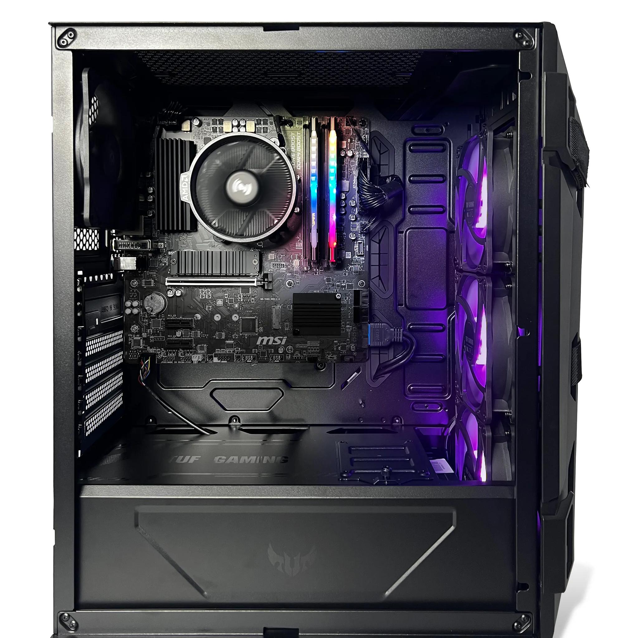 NSX by ASUS PC | AMD R5 5600G | 16GB RAM | 480SSD | ASUS CASE | Win 11 Home | Integrated Graphics