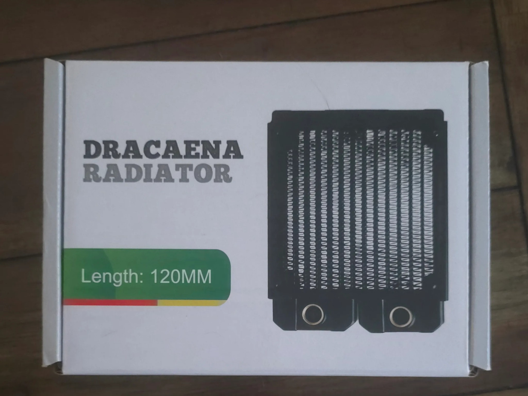 Dracaena 120mm radiator(White)
