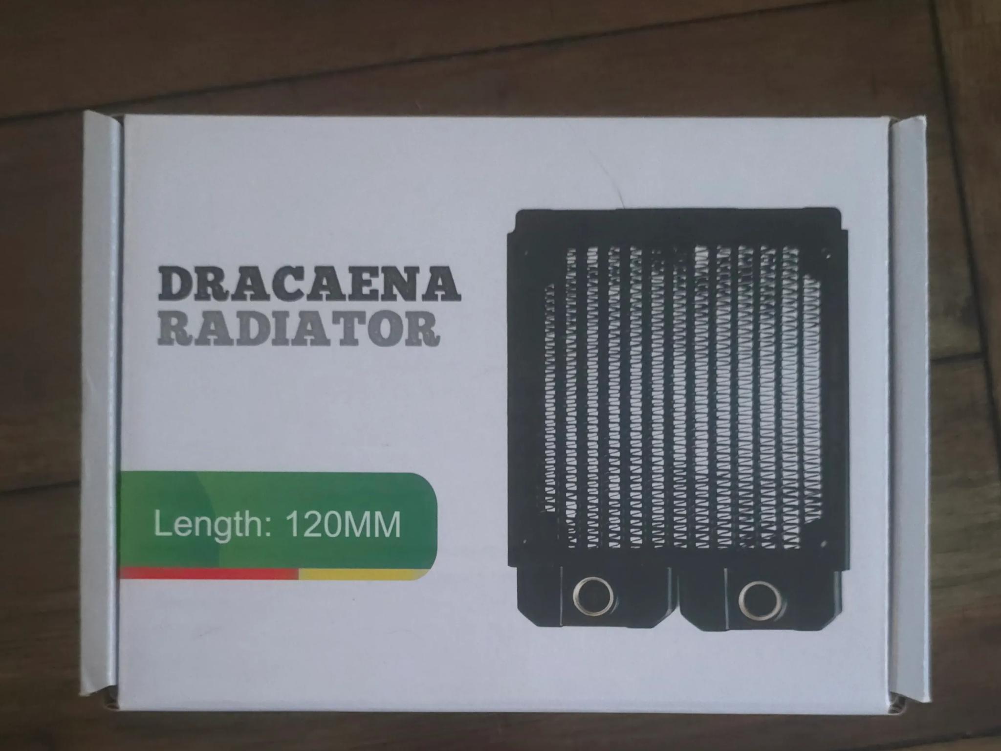 Dracaena 120mm radiator(White)