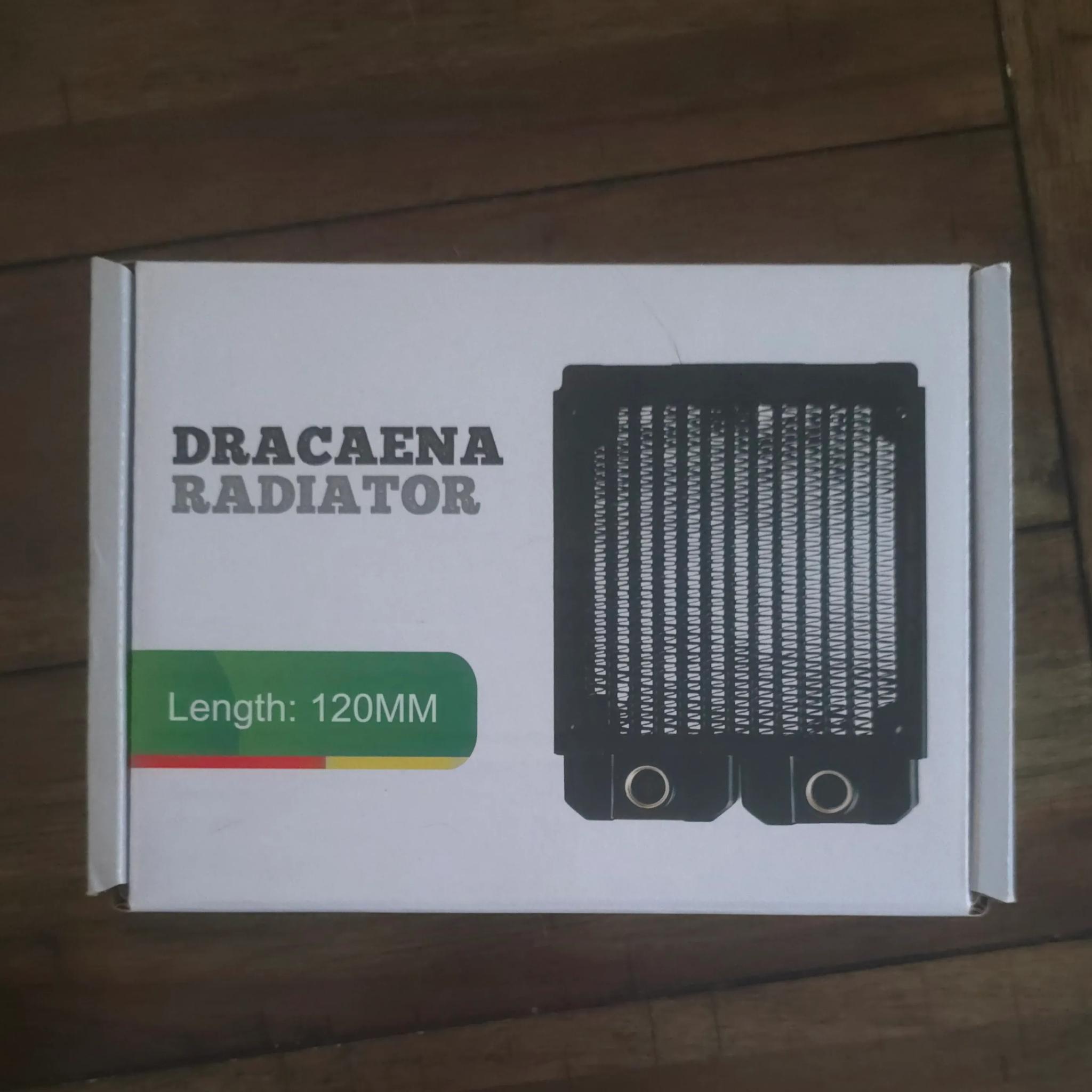 Dracaena 120mm radiator(White)