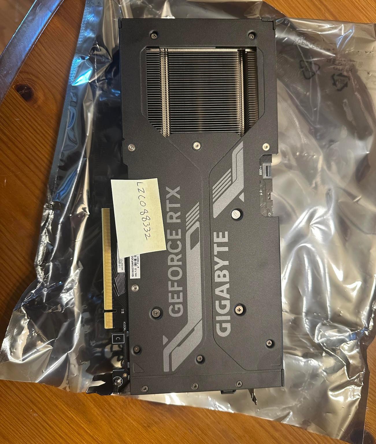 Gigabyte GeForce RTX 4070 WINDFORCE OC