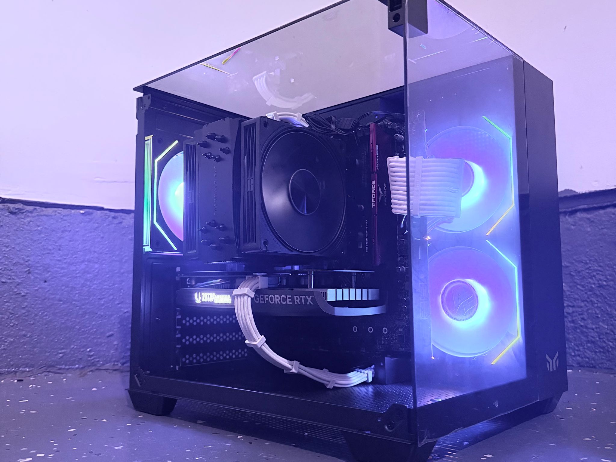 ⚫️"Obsidian Frost"❄️ | 1440p Gaming | RTX 4060 | i5 14400F | 16GB DDR5 | 1TB SSD | Free Shipping
