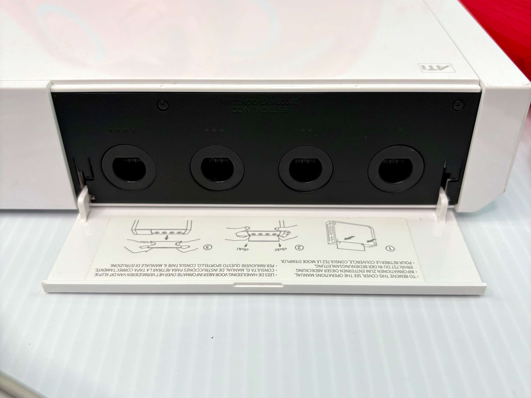 Nintendo Wii RVL-001 Console Bundle 2 Remotes 3 Nunchuks Wheels WiiPlay - Tested