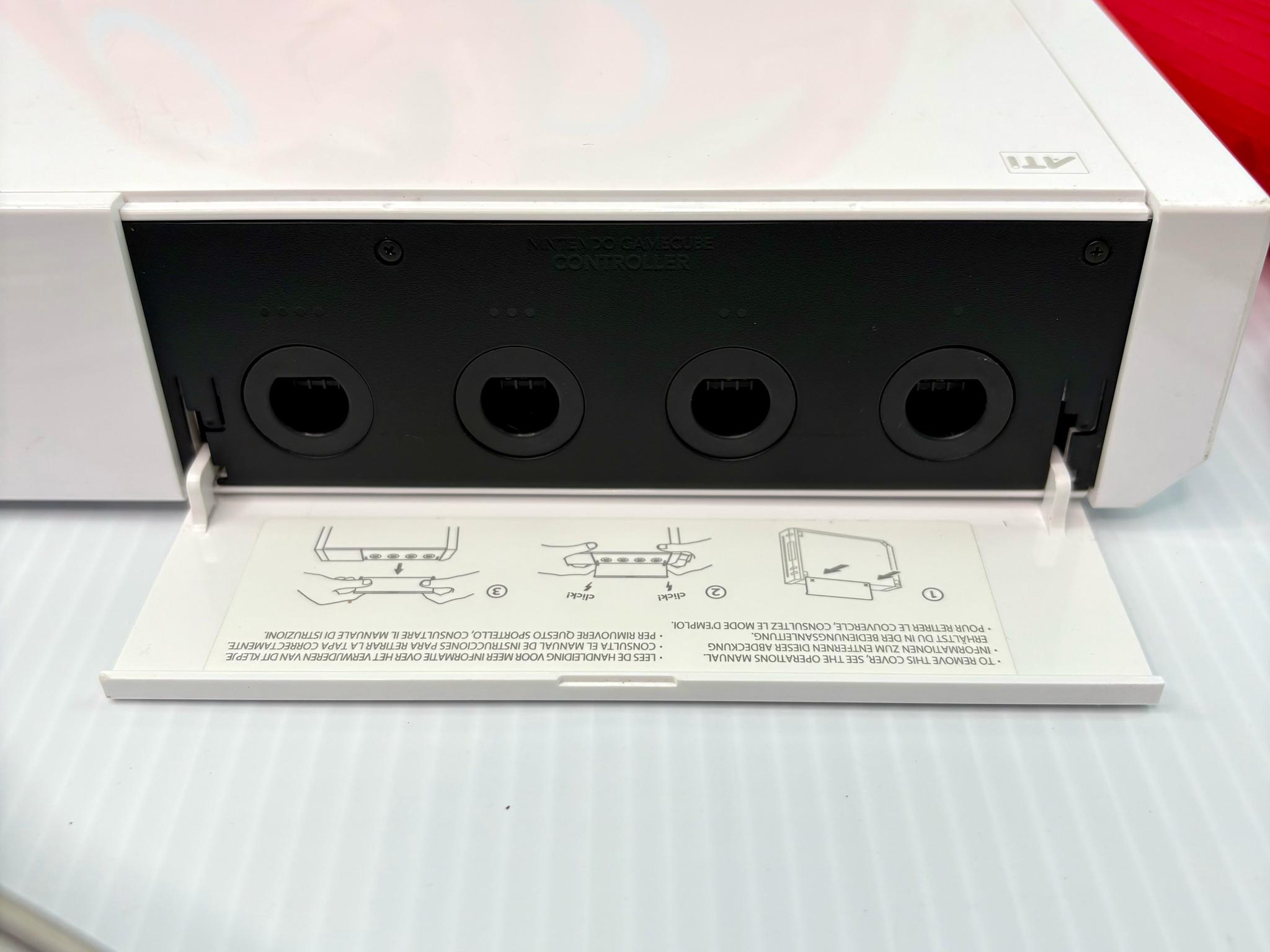 Nintendo Wii RVL-001 Console Bundle 2 Remotes 3 Nunchuks Wheels WiiPlay - Tested