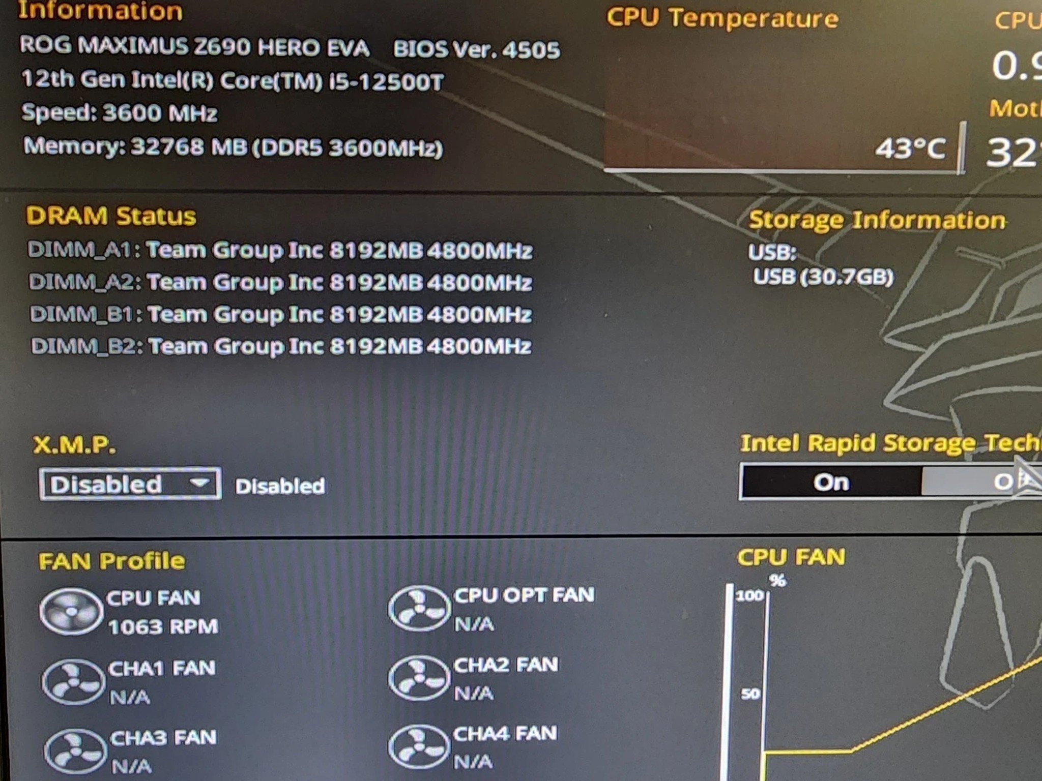 UPDATED BIOS ASUS ROG Maximus Z690 Hero EVA Edition LGA 1700 ATX Motherboard