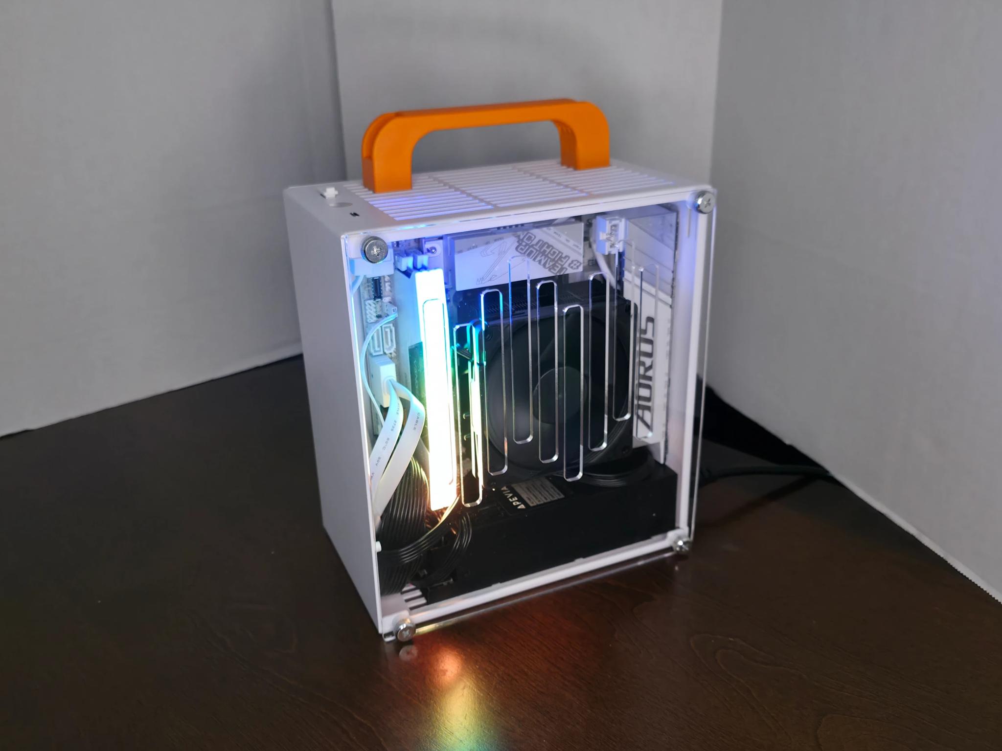 NEW Mini ITX Compact Portable Gaming PC for Travel