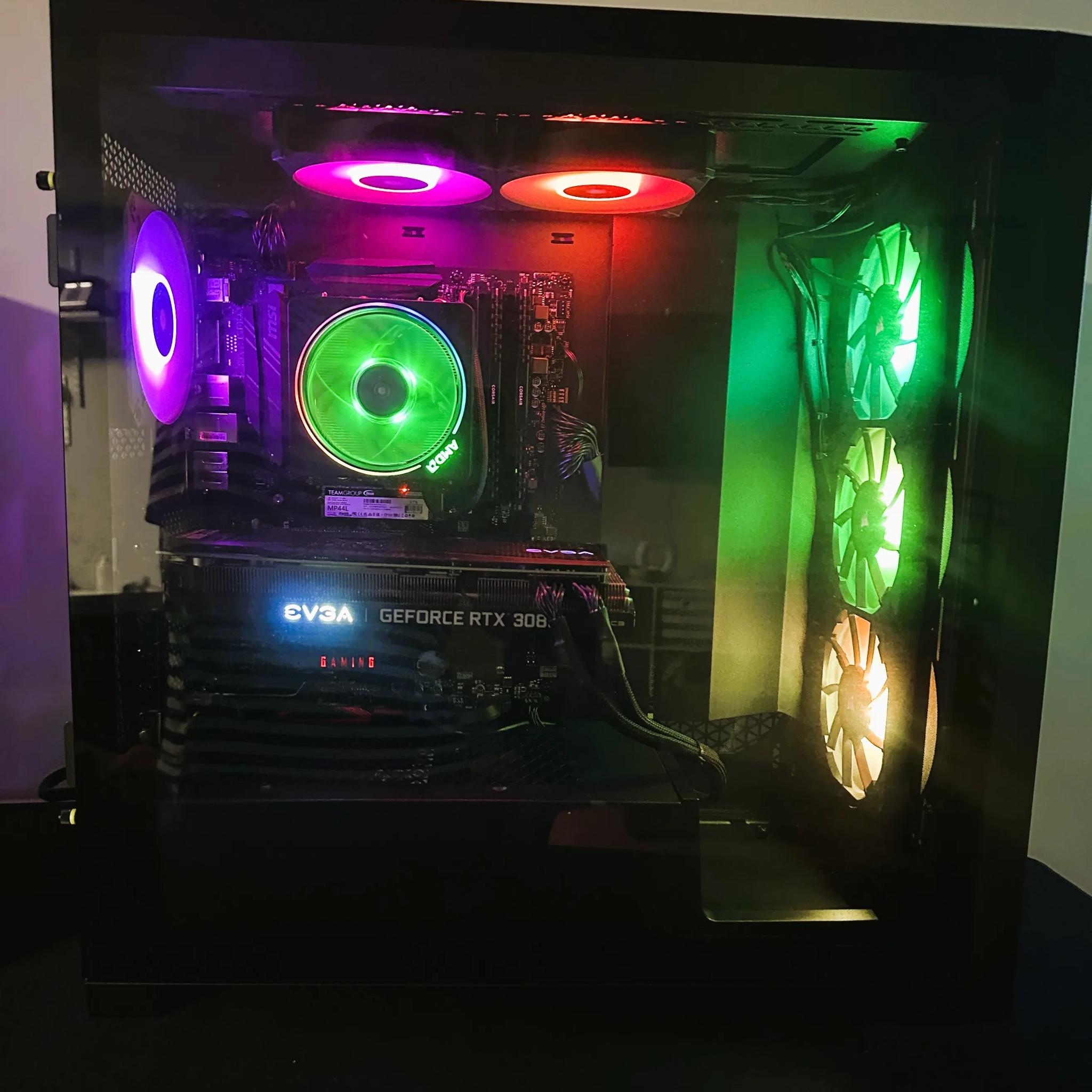 RTX 3080 - AMD RYZEN 9 3900X - 64 GB RAM - 1 TB SSD - GAMING PC
