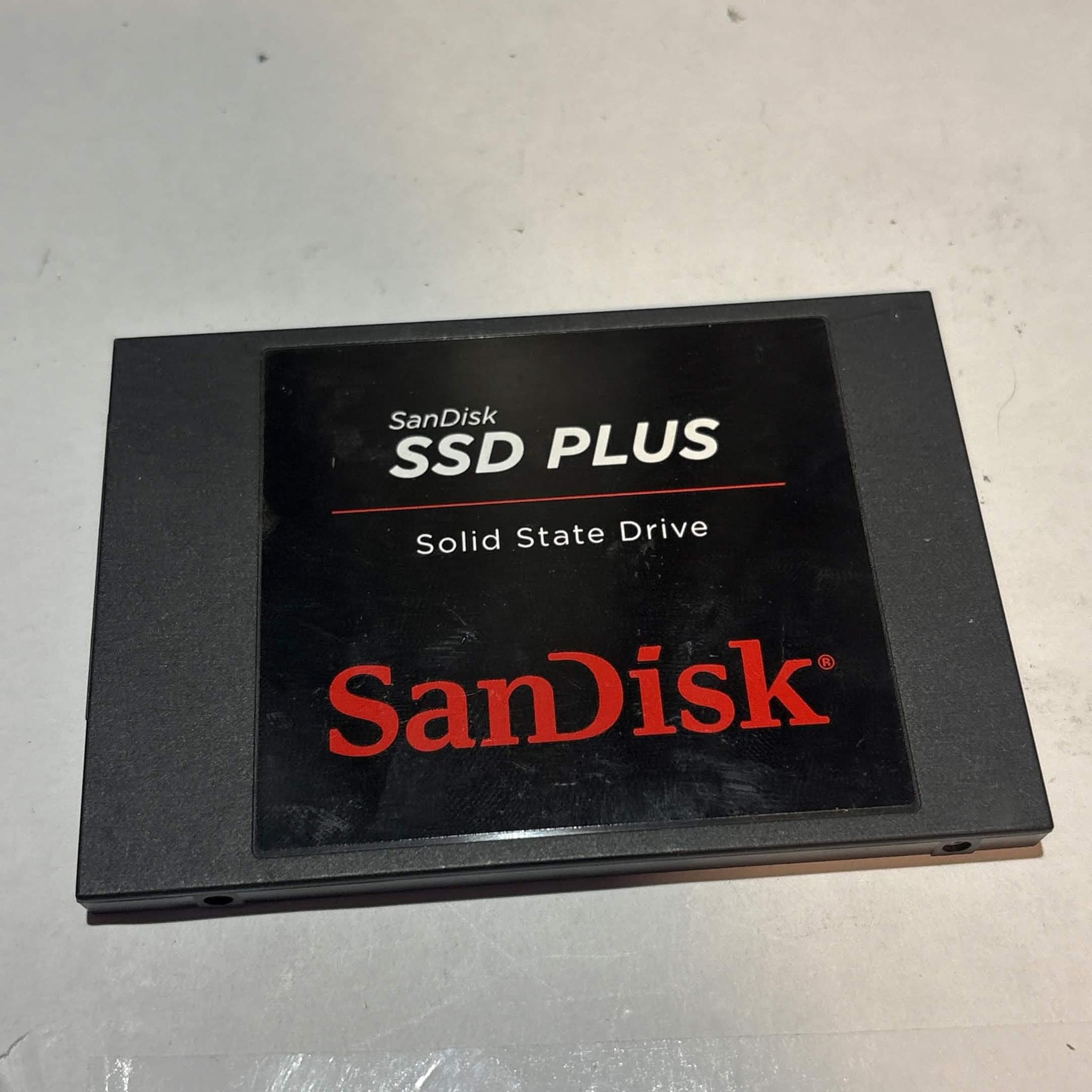 SanDisk SSD Plus 120GB SATA SSD | Tested & Functional