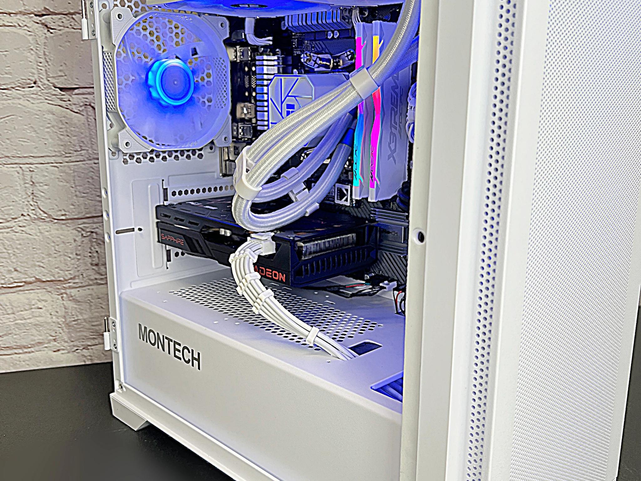 Ryzen 5 3600 Sapphire RX 6600 16GB RAM 1TB M.2 Liquid Cooled Gaming PC