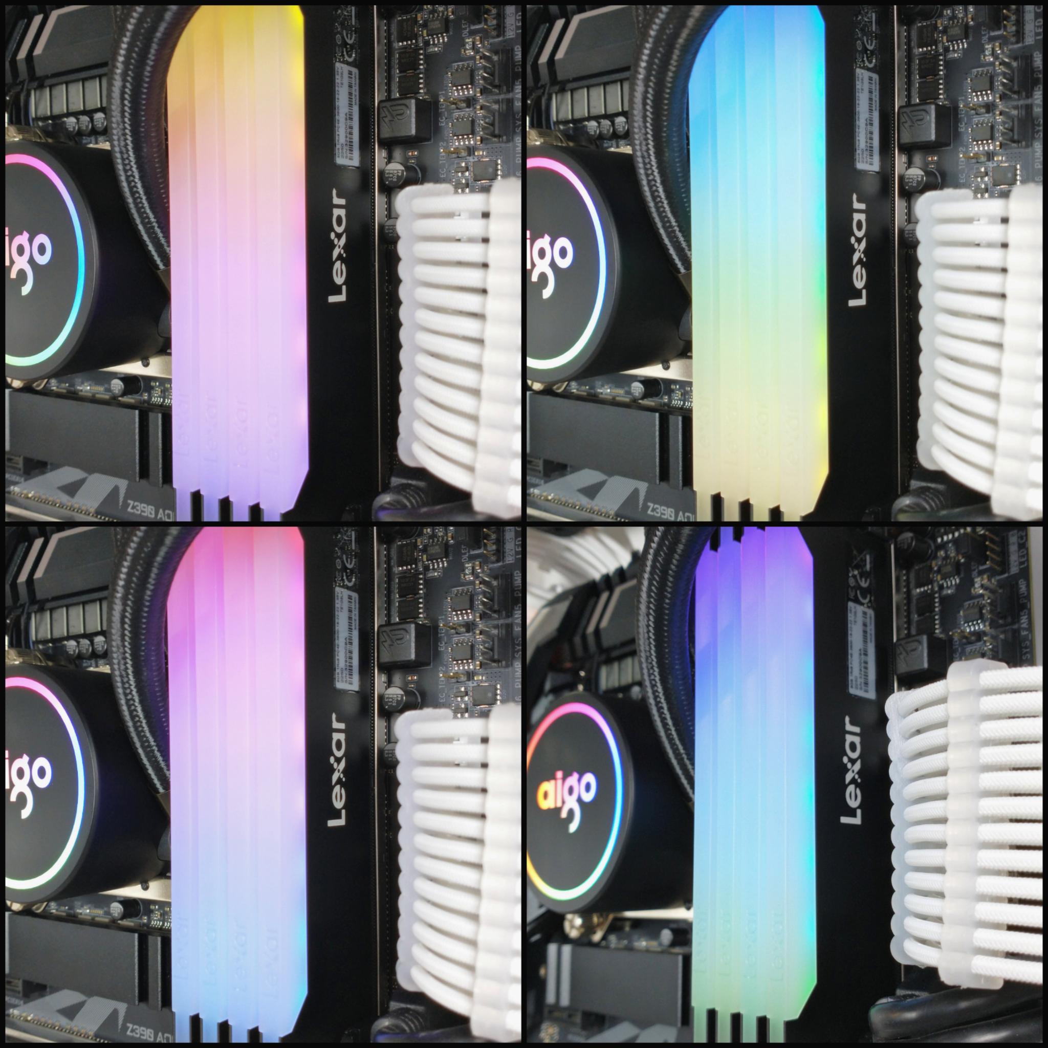 (144GB OF RAM💀) Lexar Hades 16GB Kit (2x8GB) 3600MHz CL18 RAM RGB LED Lighting Desktop Gaming PC