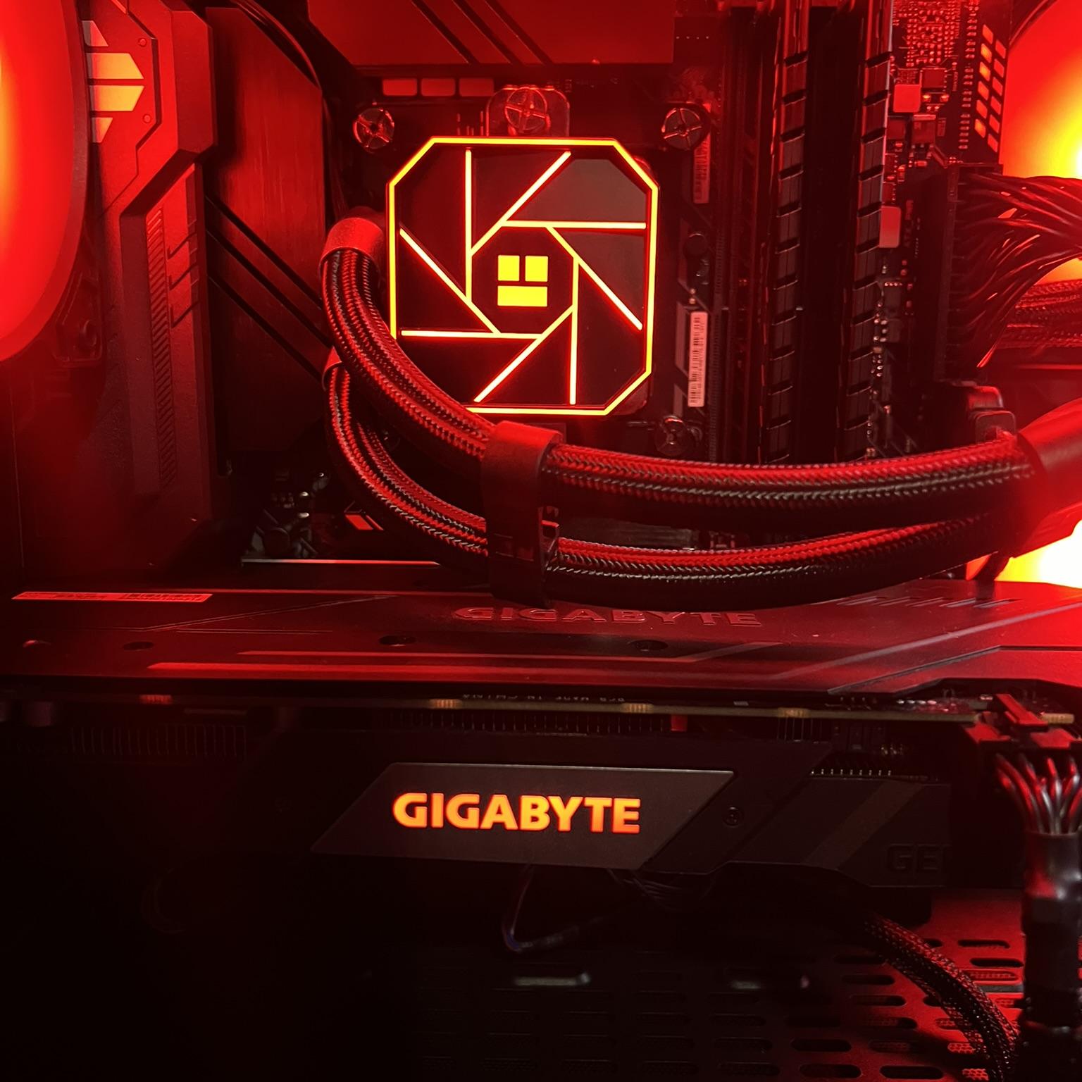 🔥⚔️⬛️ Dark Knight||Liquid Cooled Gaming PC⚔️ GTX 1660 Super 6GB⚔️Intel 10100f⚔️16GB DDR4