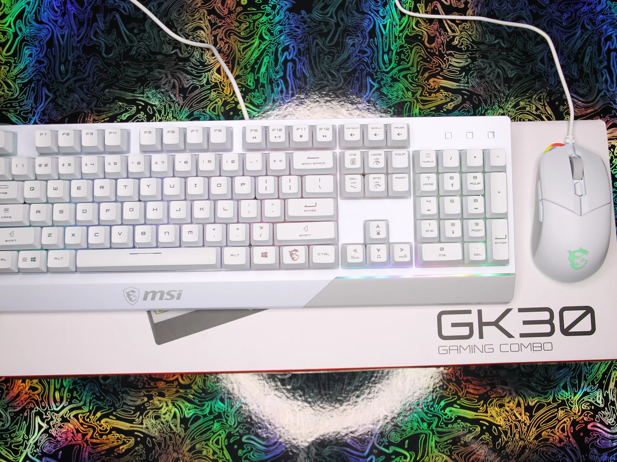 Beginner Peripheral Bundle // MSI Vigor GK30 Keyboard & MSI Clutch GM11 Mouse Combo