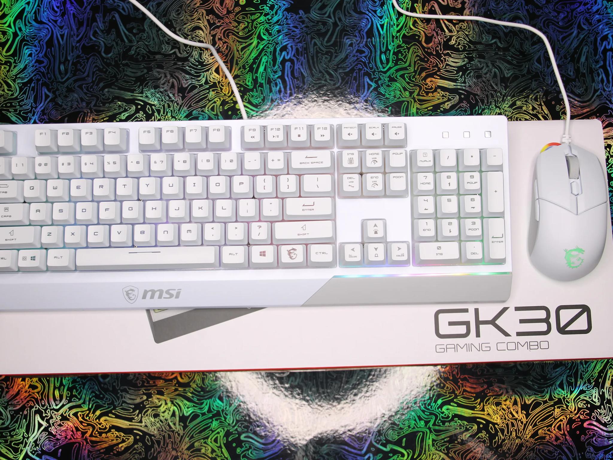 Beginner Peripheral Bundle // MSI Vigor GK30 Keyboard & MSI Clutch GM11 Mouse Combo