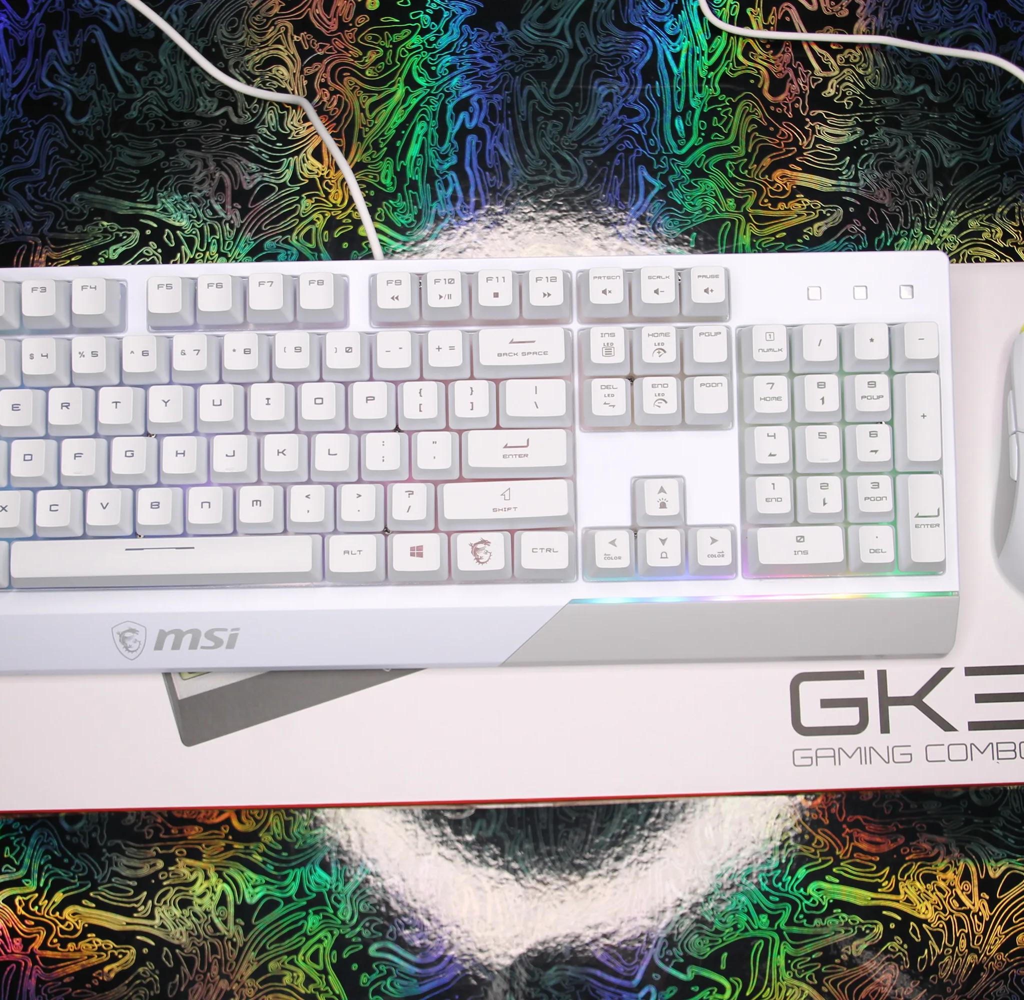 Beginner Peripheral Bundle // MSI Vigor GK30 Keyboard & MSI Clutch GM11 Mouse Combo