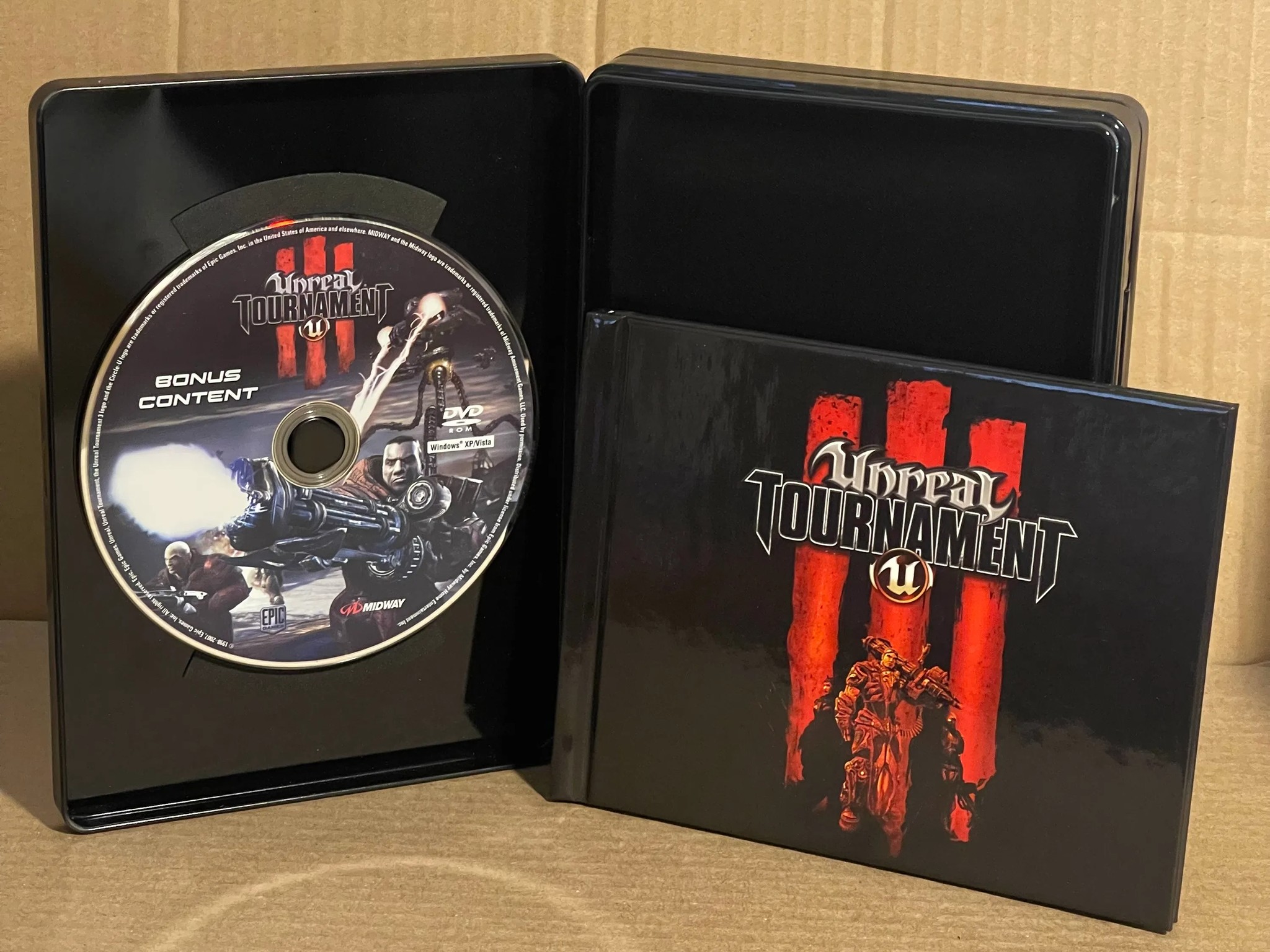 Unreal Tournament III Collector's Edition, Metal Case