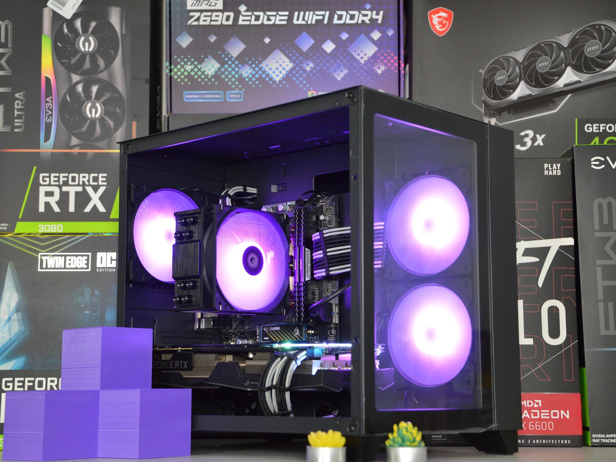 ⚫🟣| RTX 2060 6GB | RYZEN 5 3600 | 16GB DDR4 RAM | 1TB NVME SSD | Velvet Powerhouse |