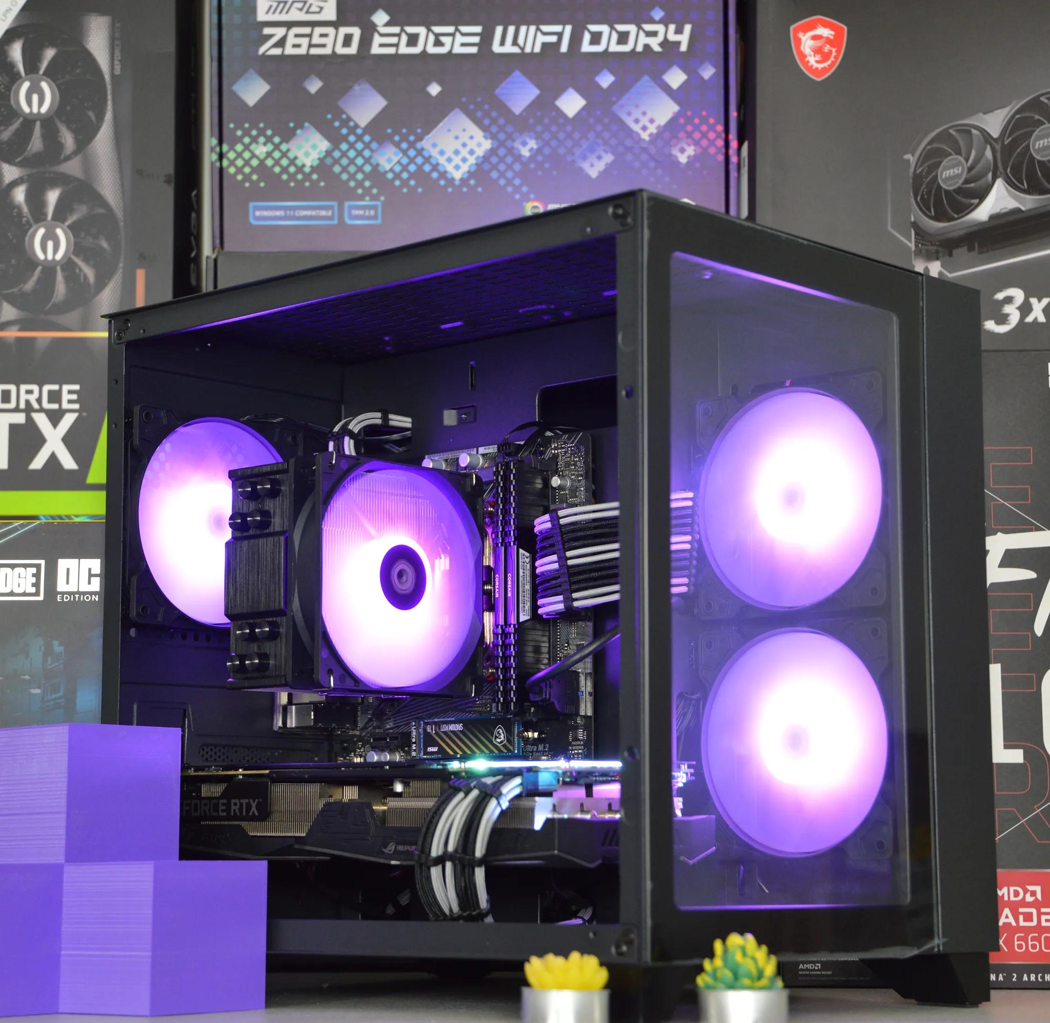 ⚫🟣| RTX 2060 6GB | RYZEN 5 3600 | 16GB DDR4 RAM | 1TB NVME SSD | Velvet Powerhouse |