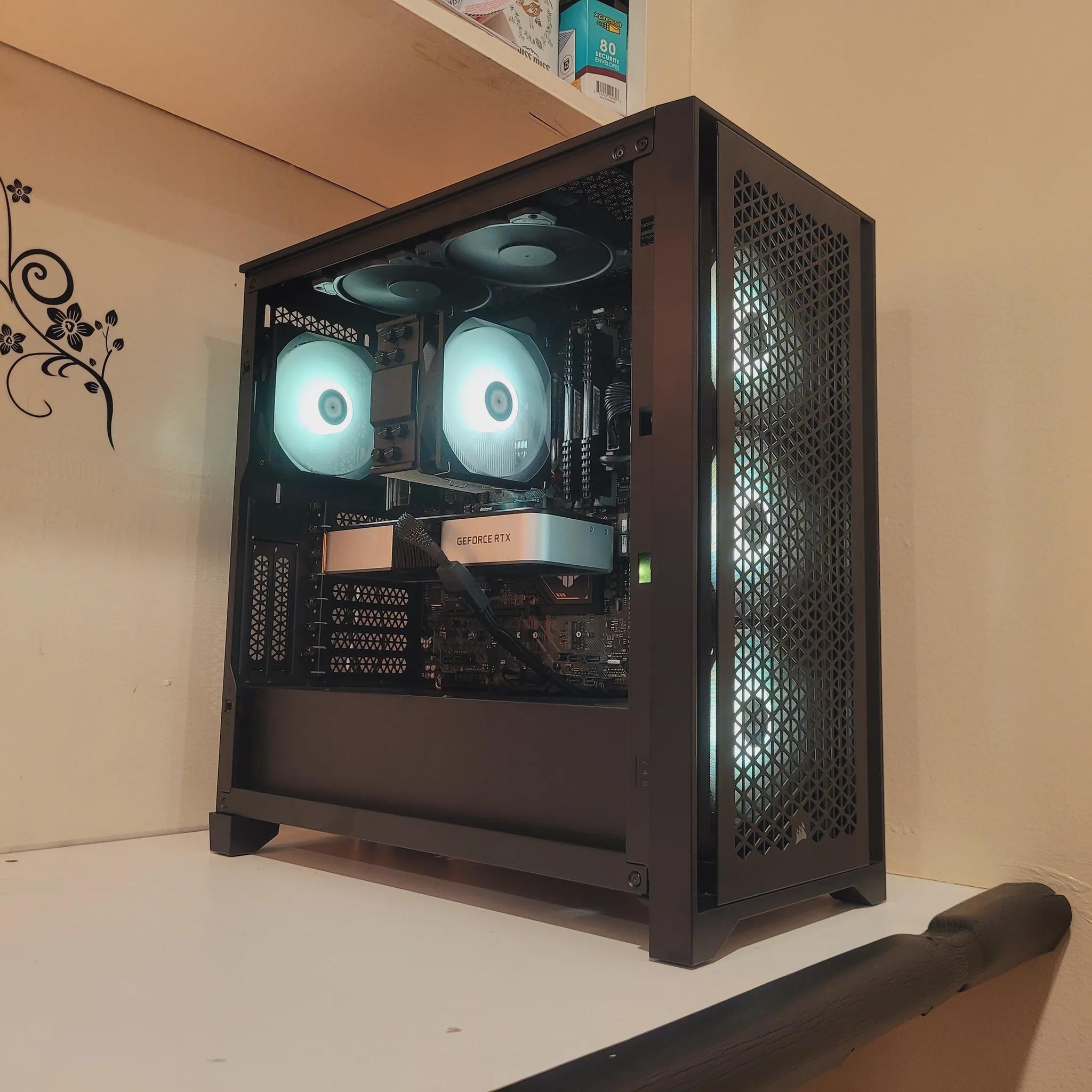 Wifi RTX Gaming PC | Ryzen 5 5600 | RTX 3060ti 8GB | 32GB DDR4 | 1TB SSD Gaming 1080p Gaming PC
