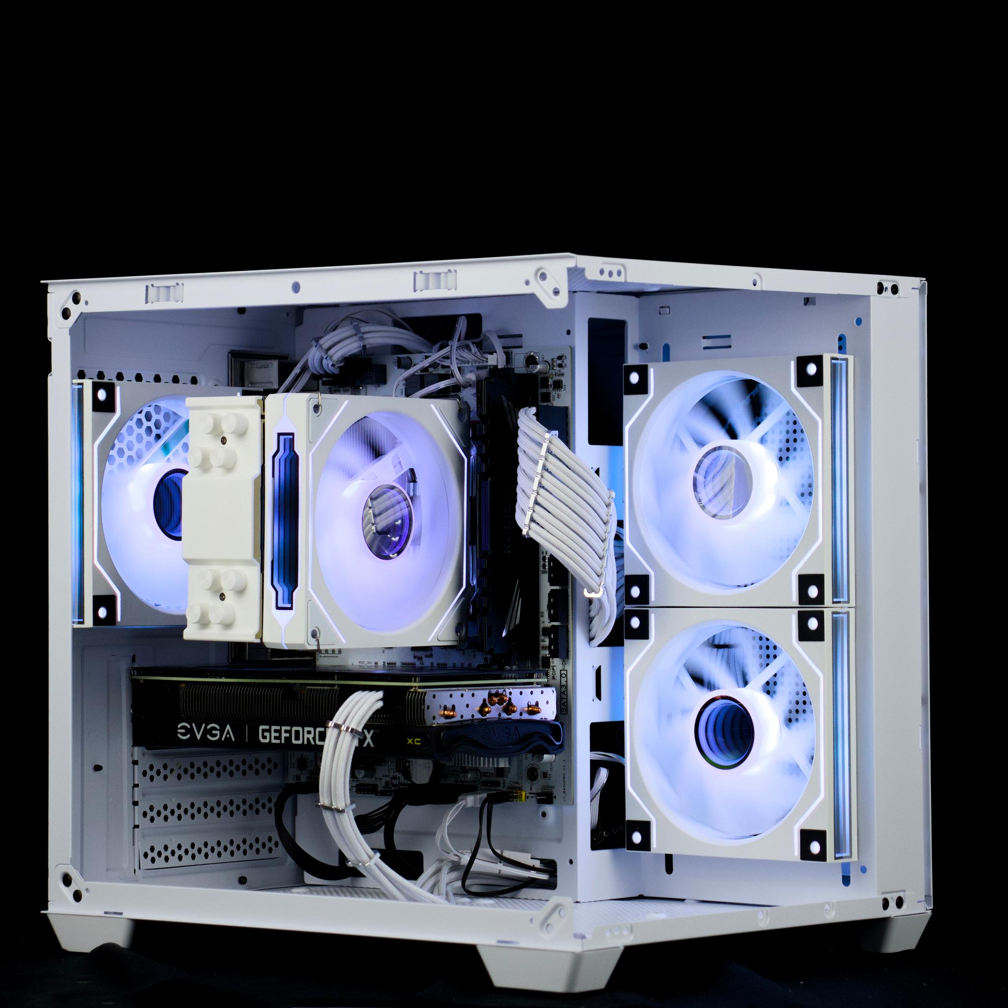🧊❄️🧊 White Gaming PC – RTX 3060 TI , Ryzen 5 3600, 16GB RAM, 960GB SSD - WiFi, BlueTooth 🧊❄️🧊