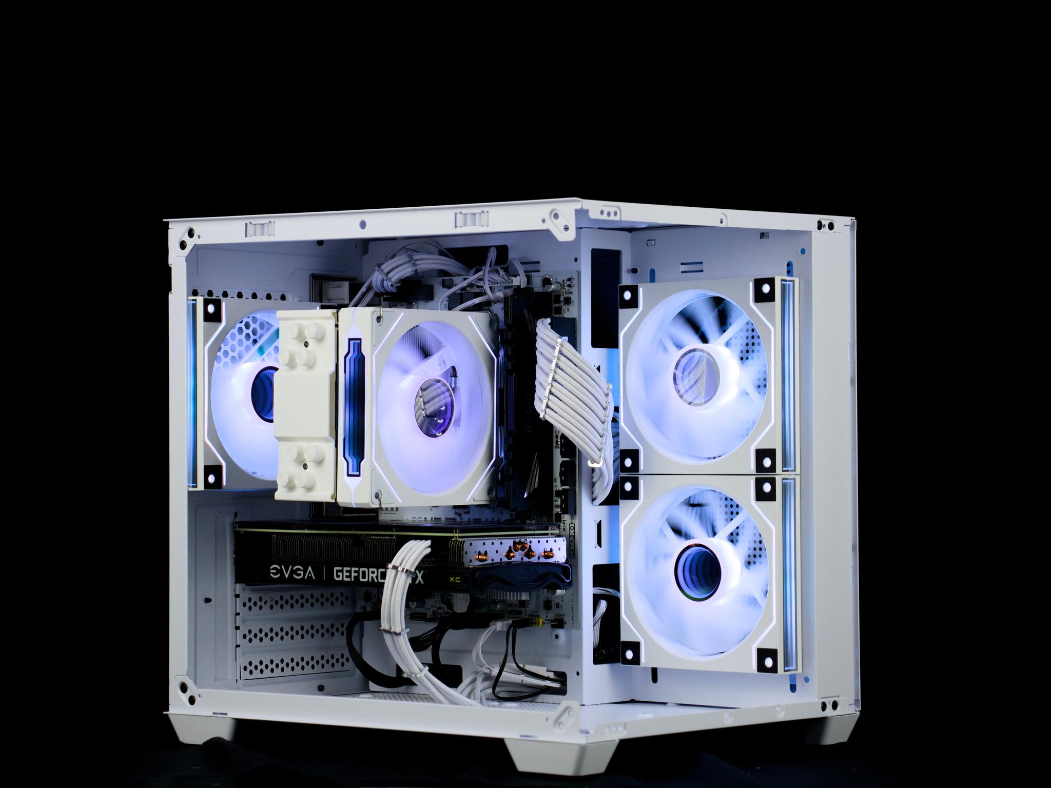 🧊❄️🧊 White Gaming PC – RTX 3060 TI , Ryzen 5 3600, 16GB RAM, 960GB SSD - WiFi, BlueTooth🧊❄️🧊