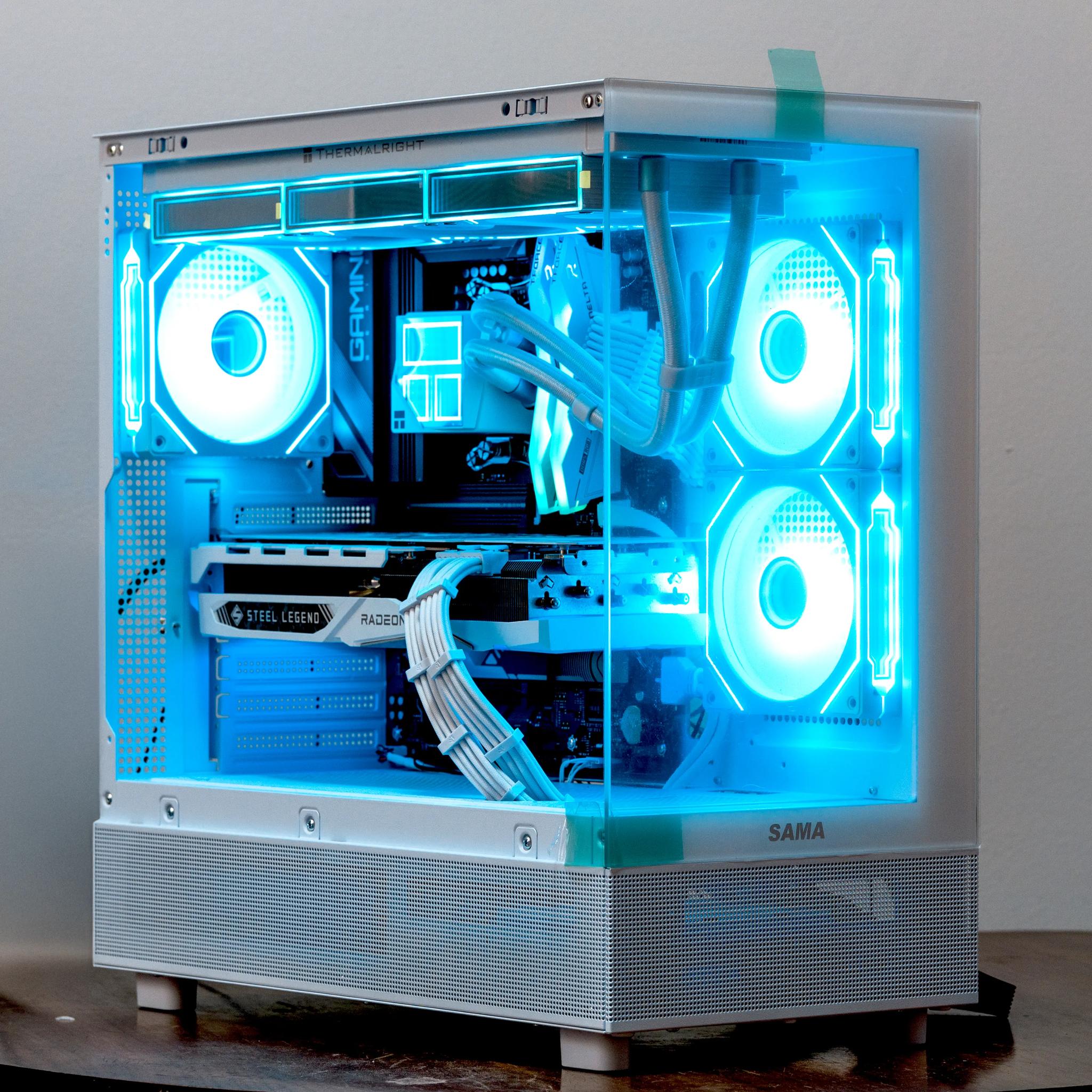 ❄️FROSTBITE❄️ RX 7800XT| Ryzen 5 7500F| AM5| 32GB DDR5| 1TB M.2| WiFi| 1440p/4K Streaming & Gaming