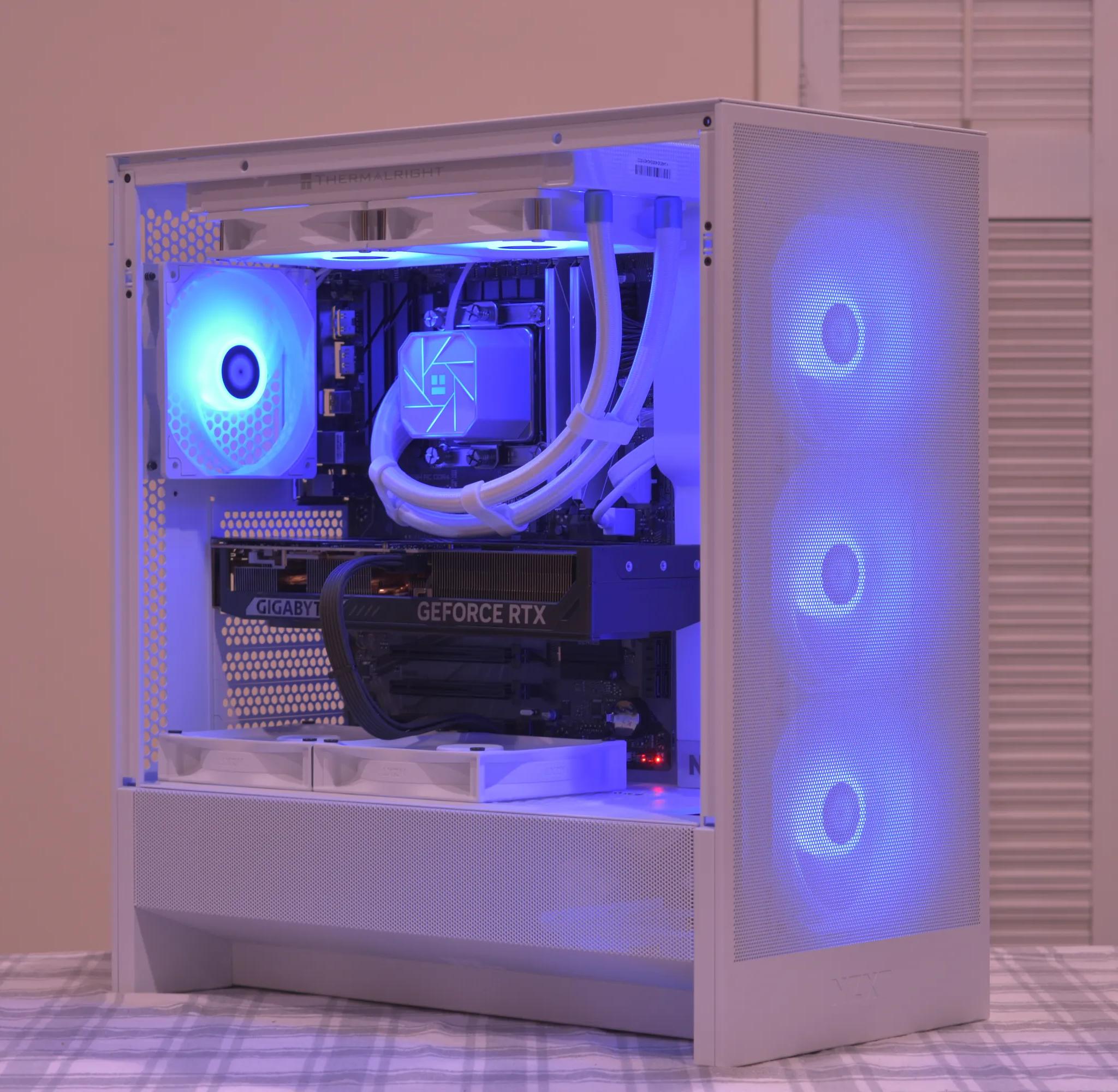 🚀Performance Gamer🚀 Intel i5 14600K | RTX 5070 12GB | 32GB DDR4 | 2TB nVME SSD | White | RGB+Wifi