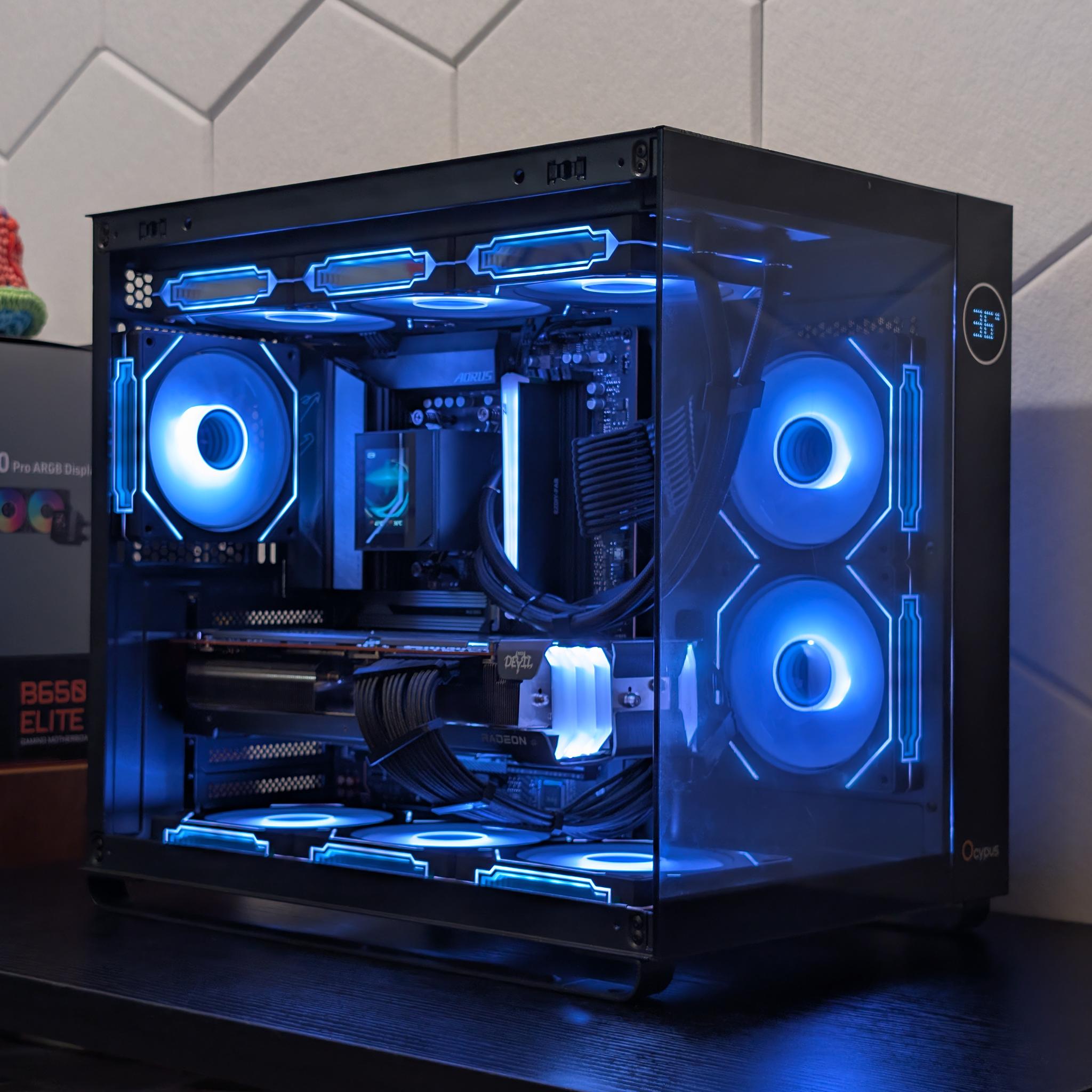 🐈‍⬛🔥 1440p Gaming Beast | RX 6950XT | Ryzen 7 7700X | 2TB SSD | 32GB RAM | WiFi 6 & Bluetooth 🔥🐈‍⬛