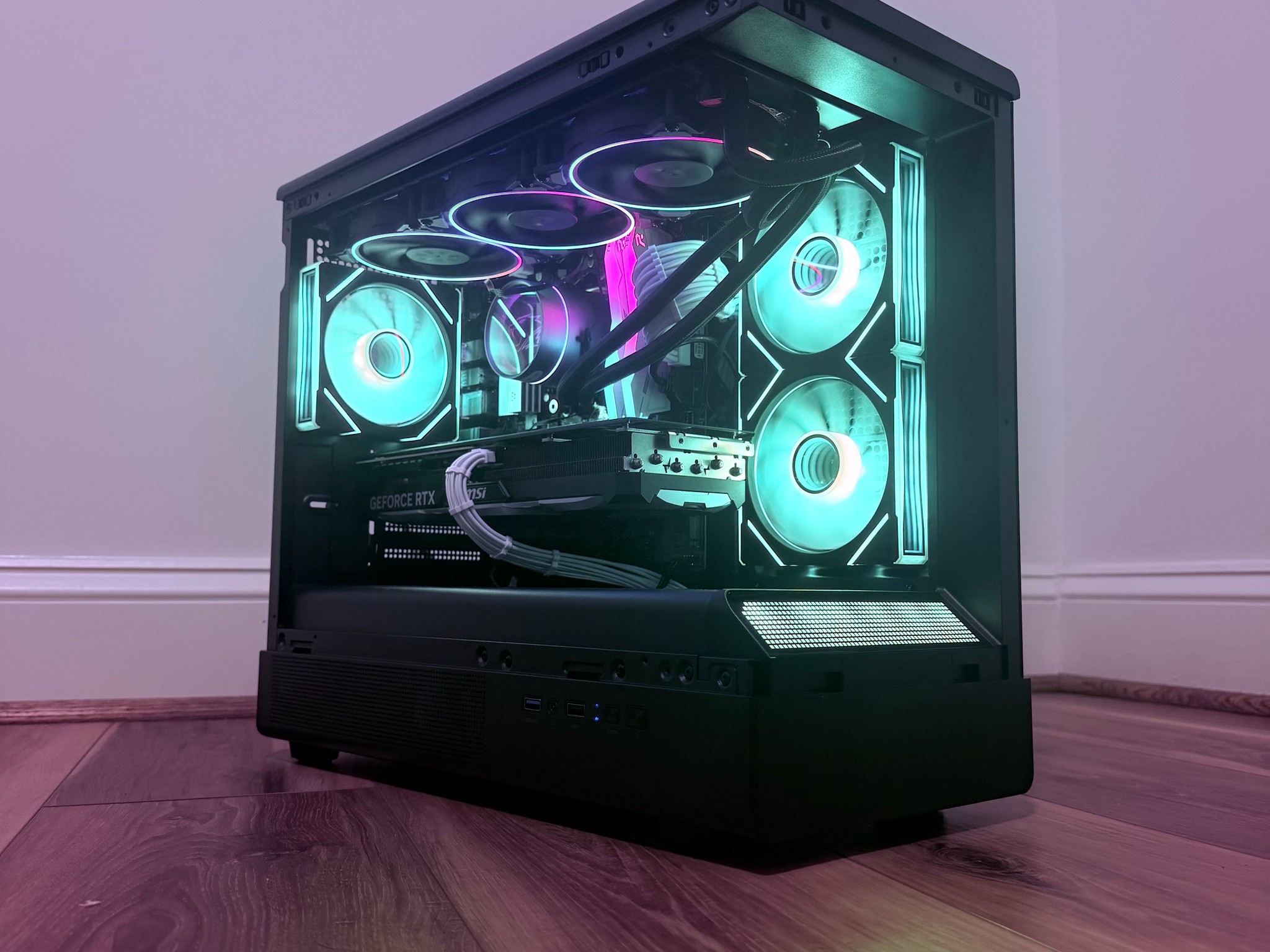 ⚫️"Obsidian Pulse"⚫️| 1440p/4k Gaming | RTX 4070 Ti | Ryzen 7 7700X | 32GB DDR5 | 2TB NVMe SSD