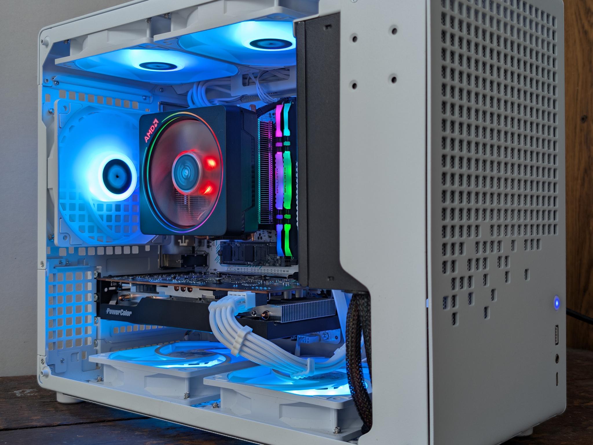⭐NEW⭐ M-ATX White Streaming/Gaming PC