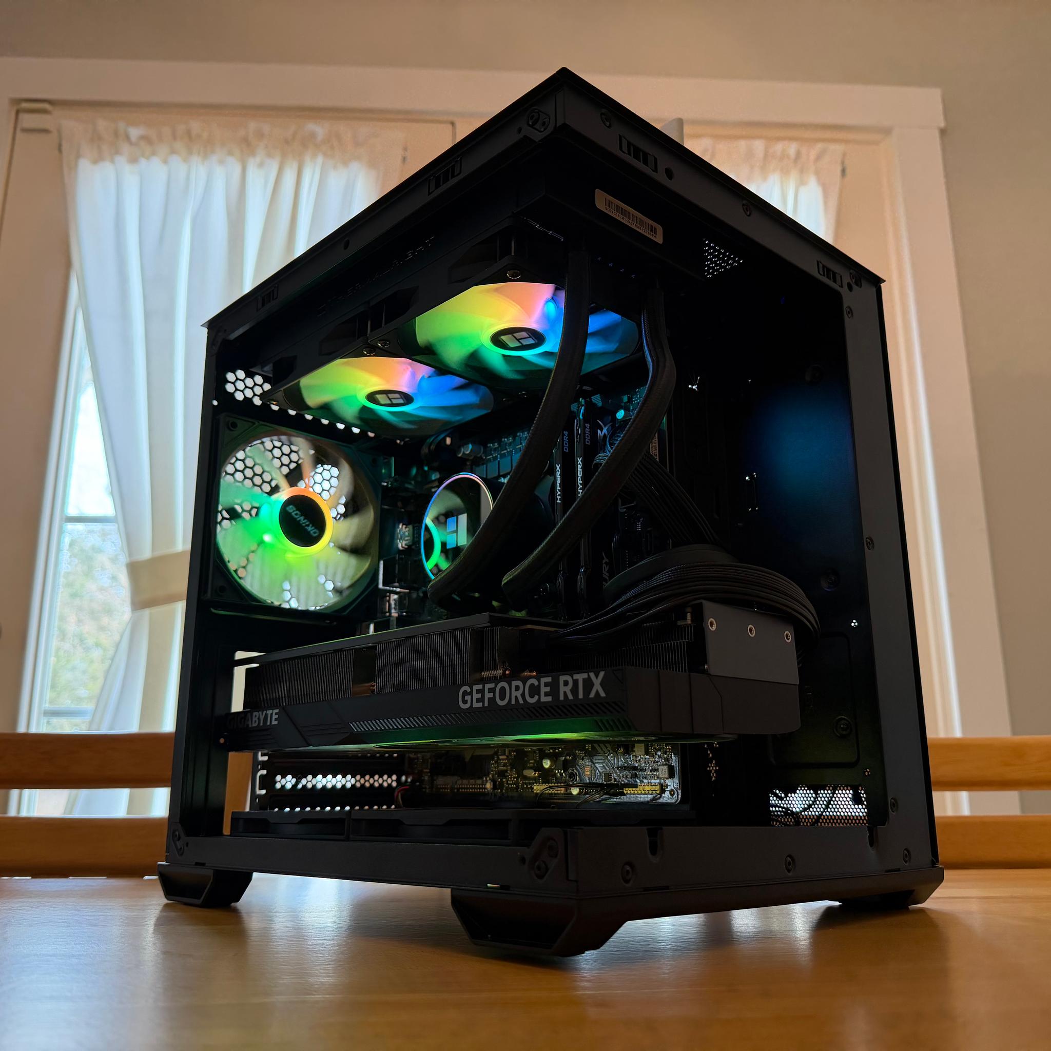 Optimistic Nocturne, An Elegant PC RTX 4080 Super 16gb, i9-13900K, 32gb Ram, 1tb SSD PC